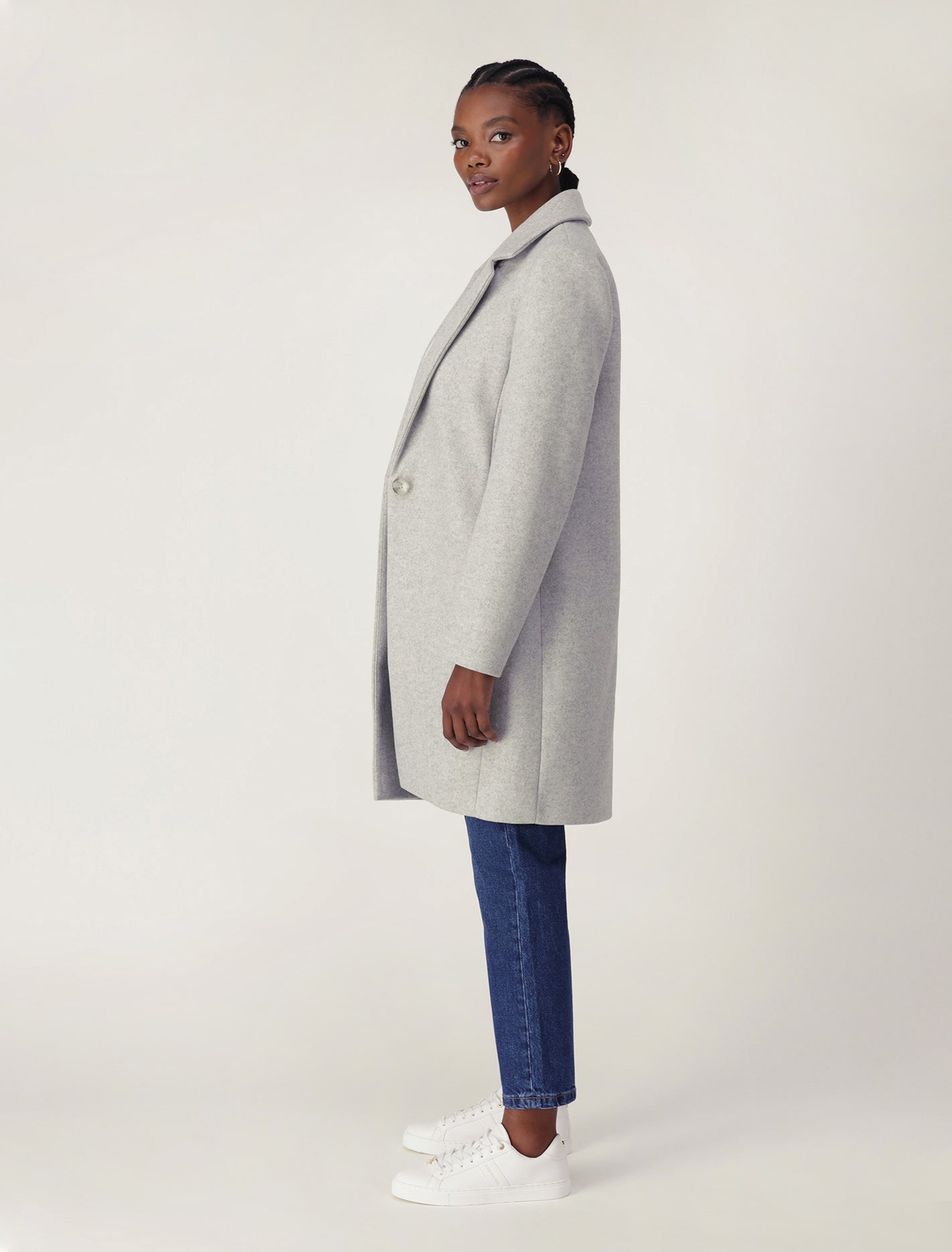 Anna Single Breasted Coatigan Forever New