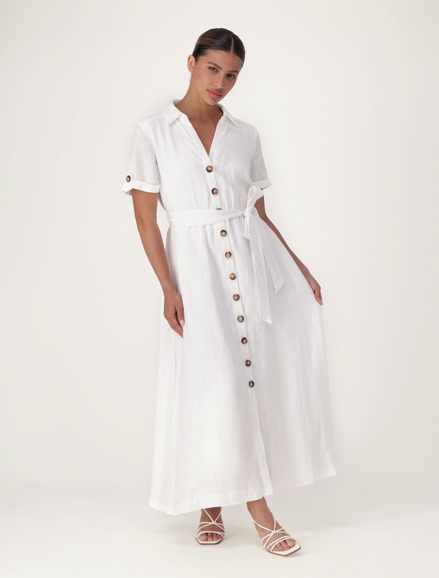 Uo mila best sale midi shirt dress