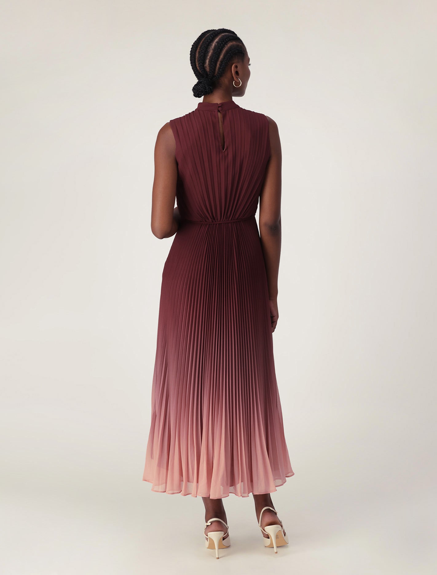 Phillipa Pleated Midi Dress Forever New