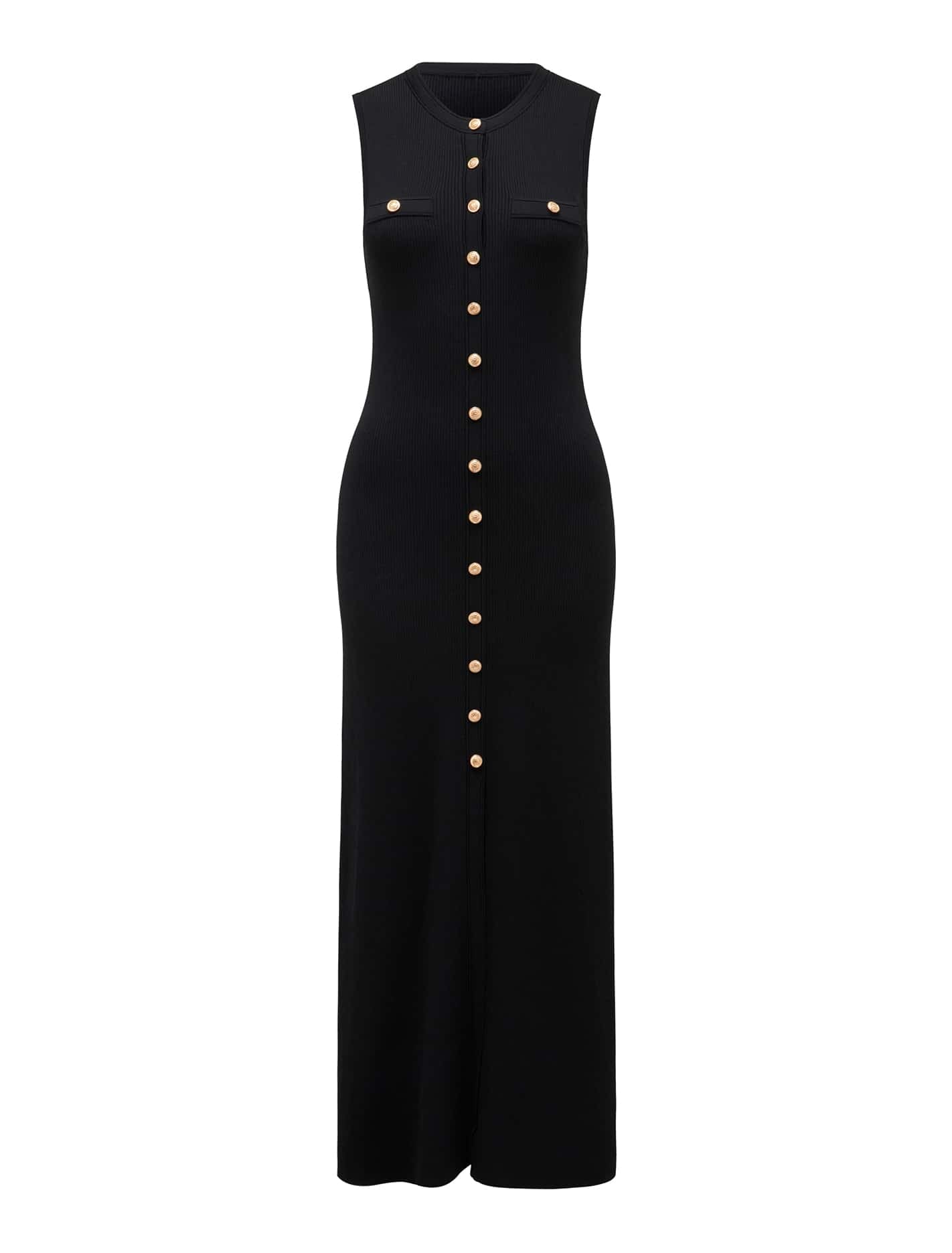 Kelly Button Through Knit Dress Forever New