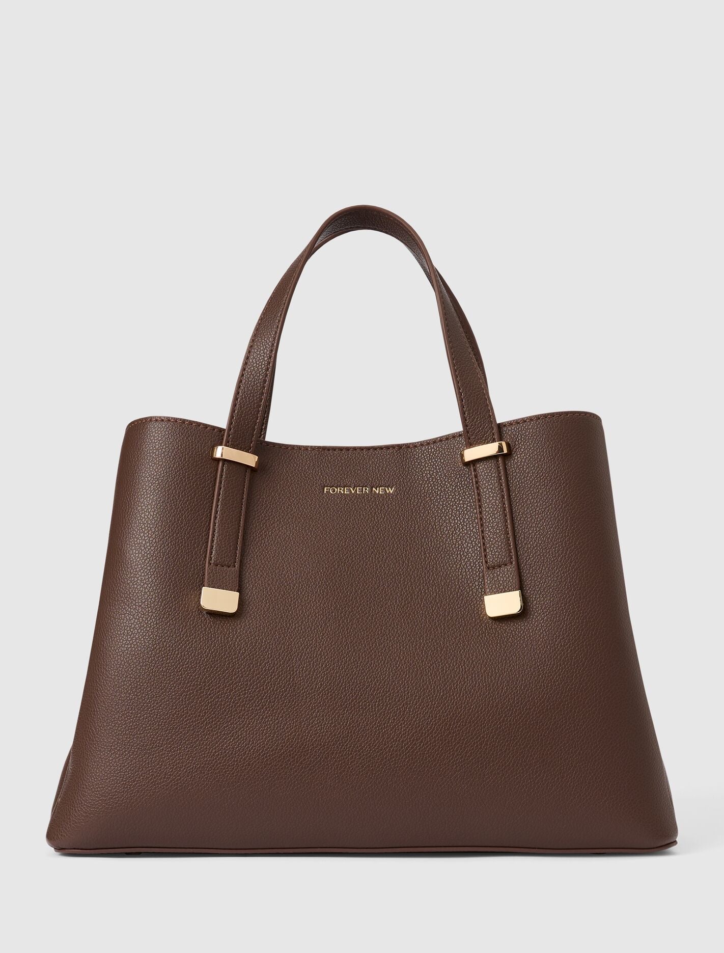 Casey Soft Tote Bag 0 Chocolate Forever New