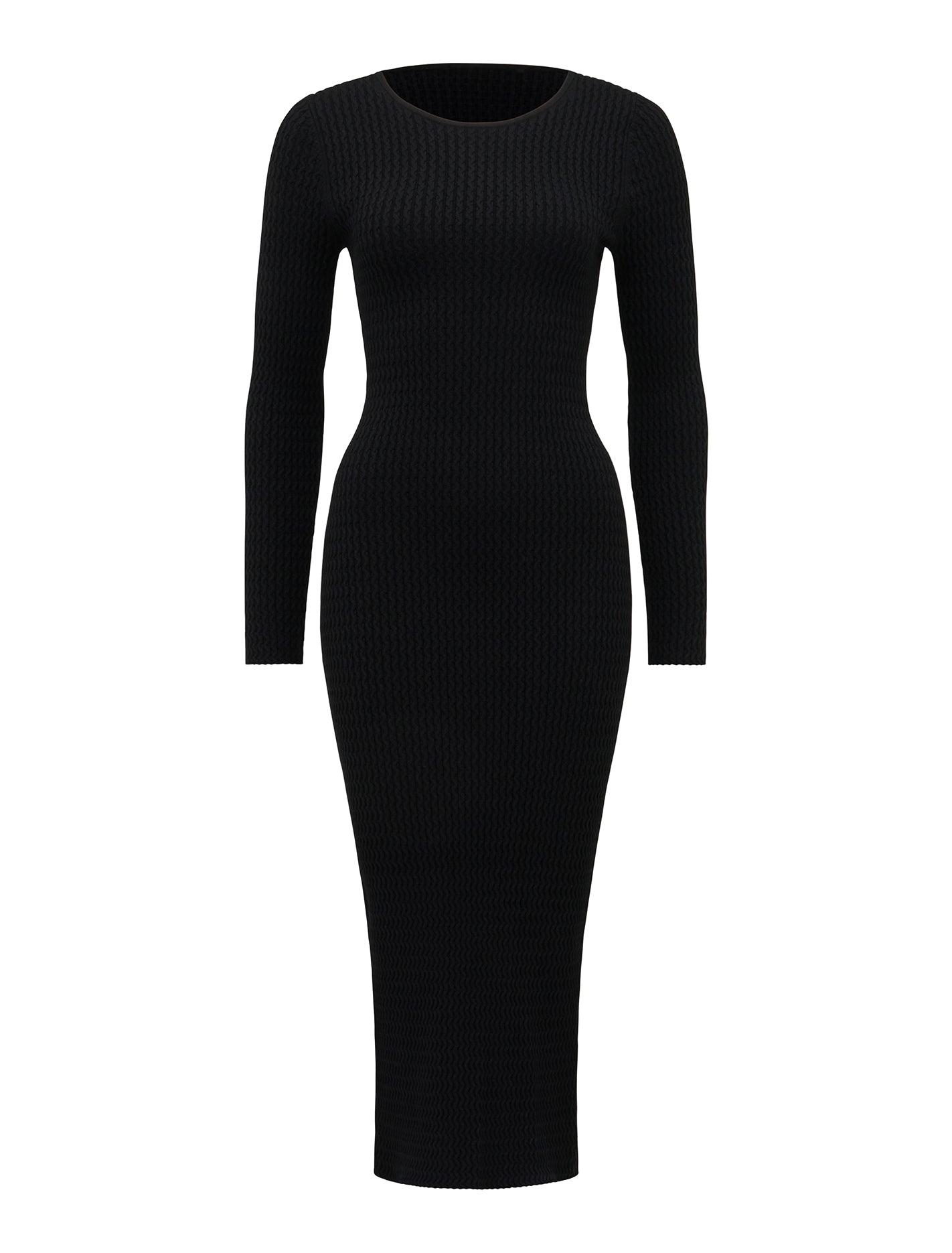 Georgia Petite Crew Neck Dress Forever New
