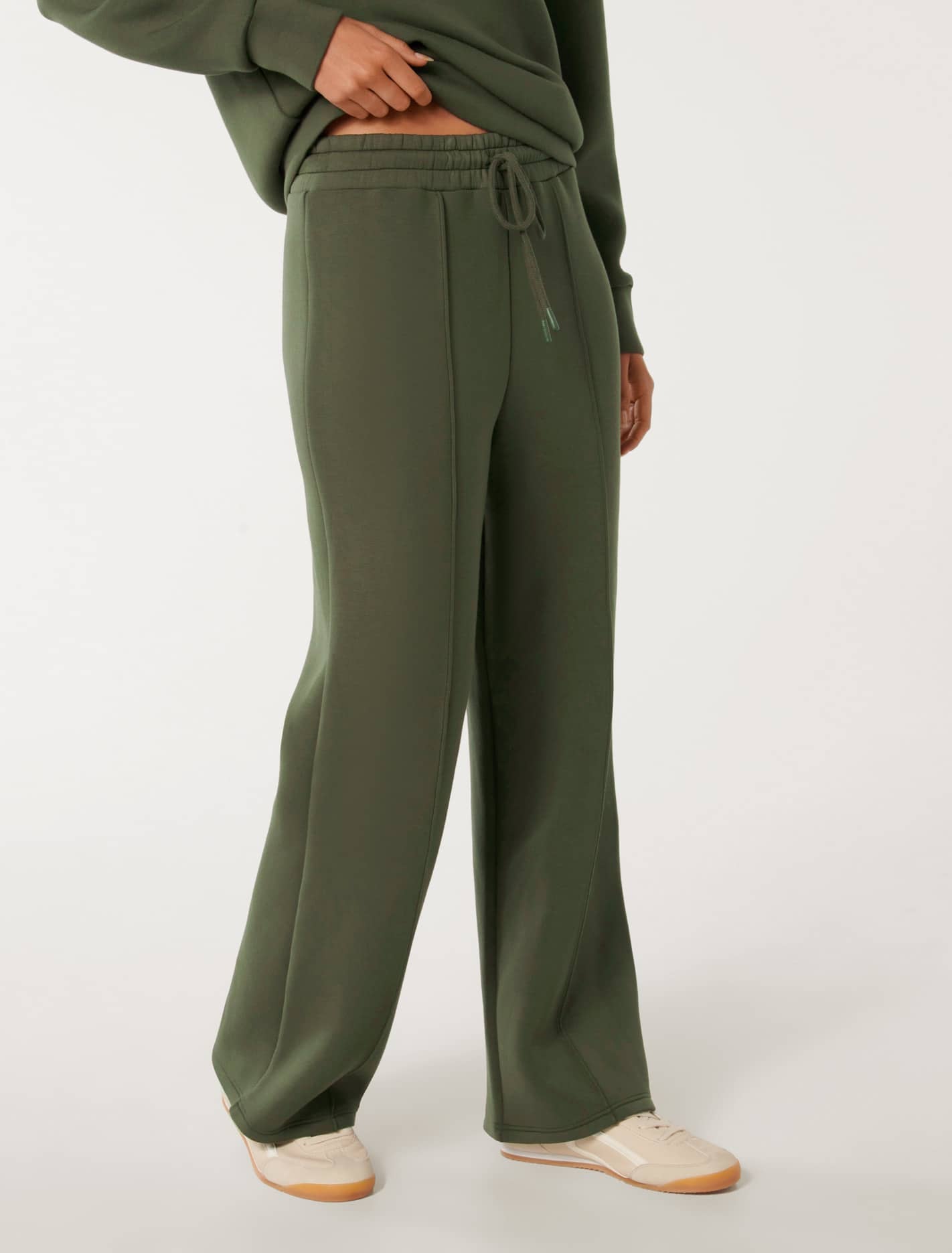 Tiana Wide Leg Track Pants Forever New