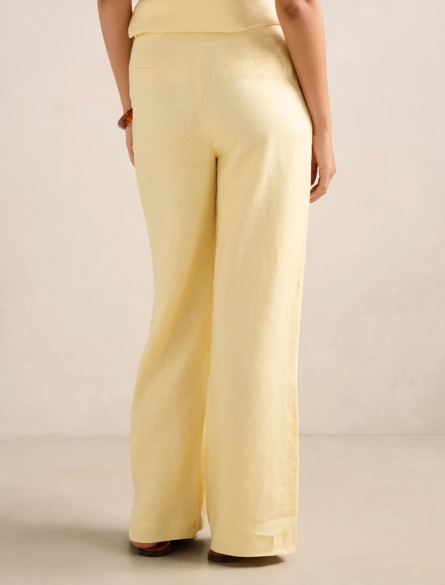 Posey Linen Wide Leg Pants Forever New