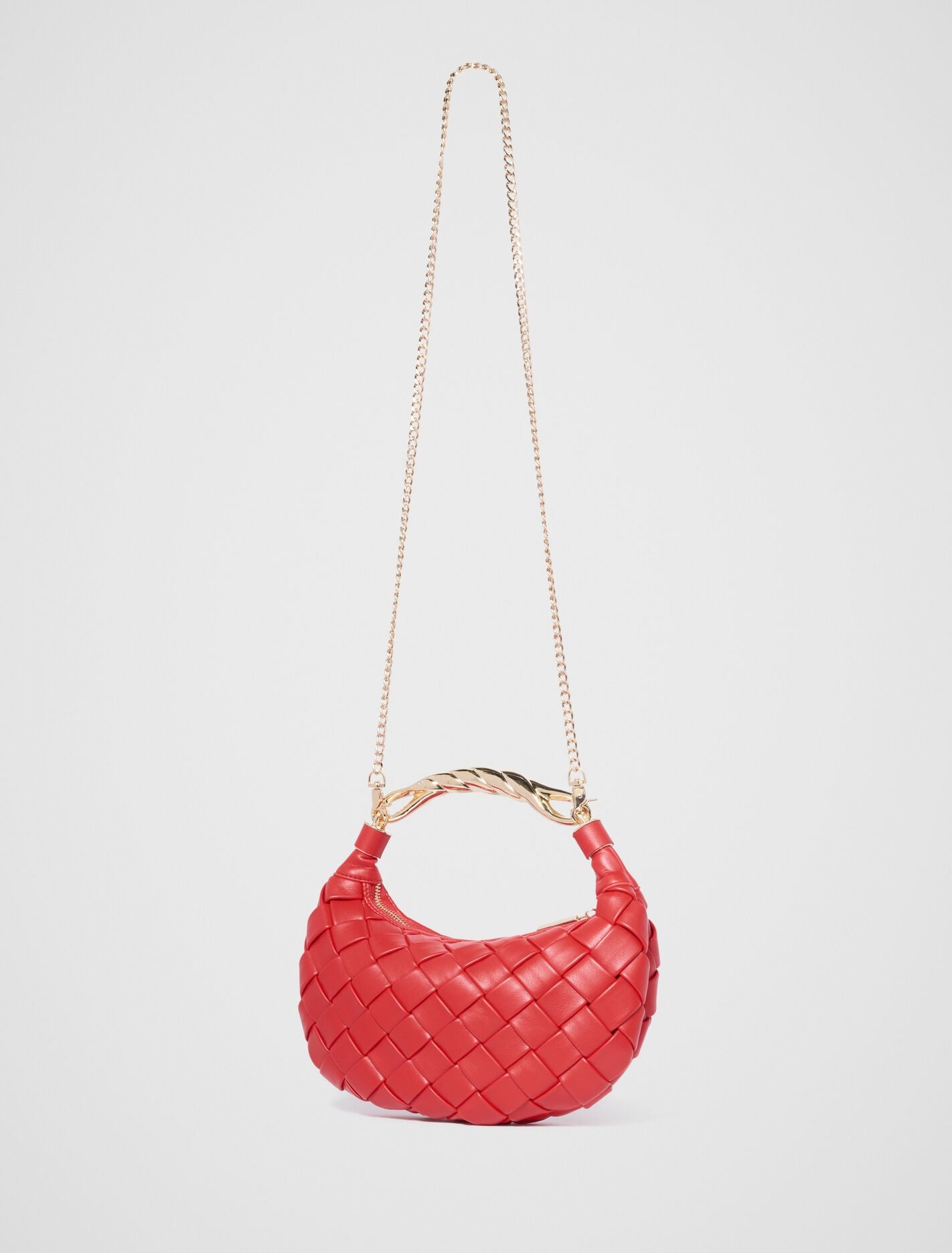 Willa Weave Metal Handle Bag Forever New