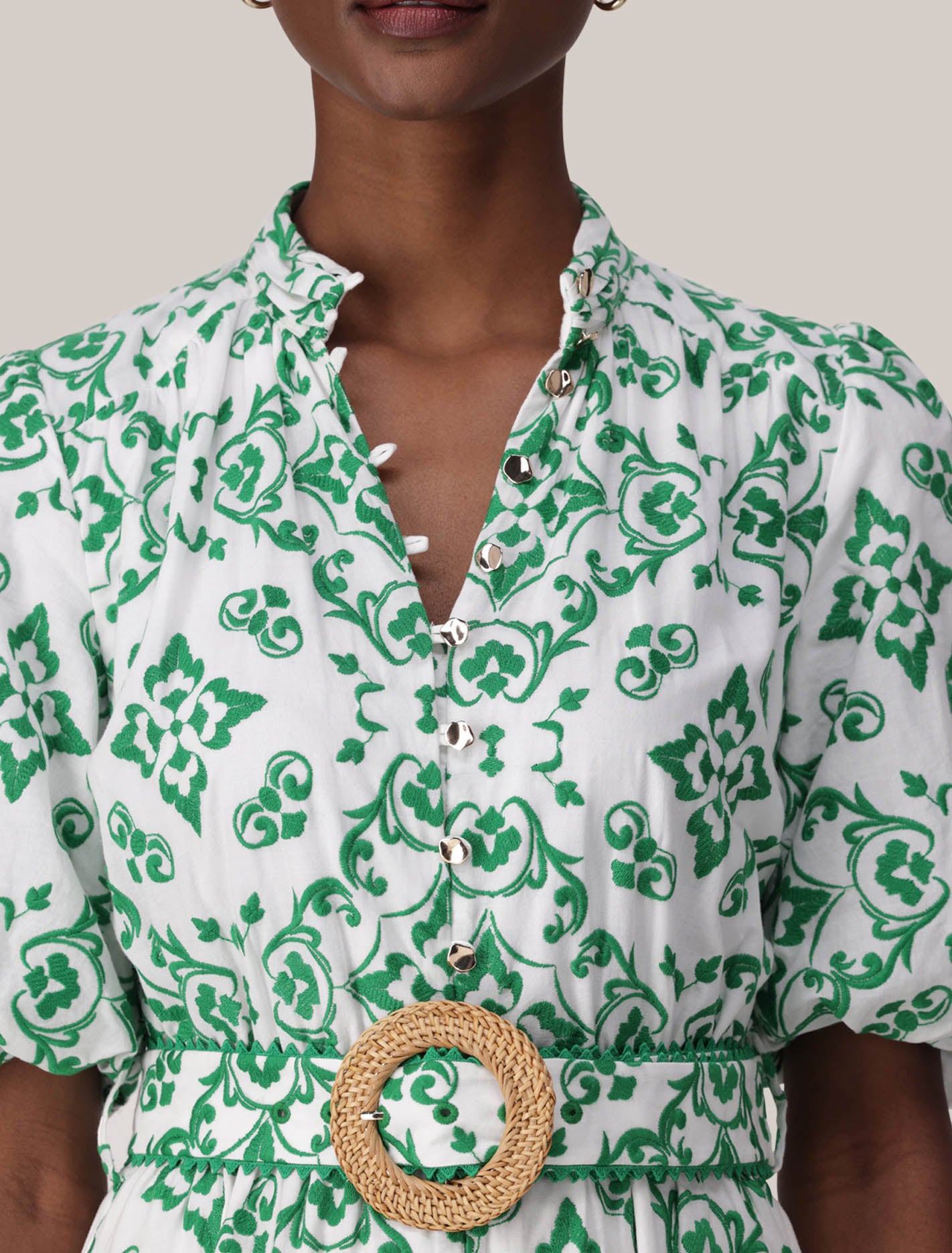 Rhiannon Embroidered Midi Dress Forever New