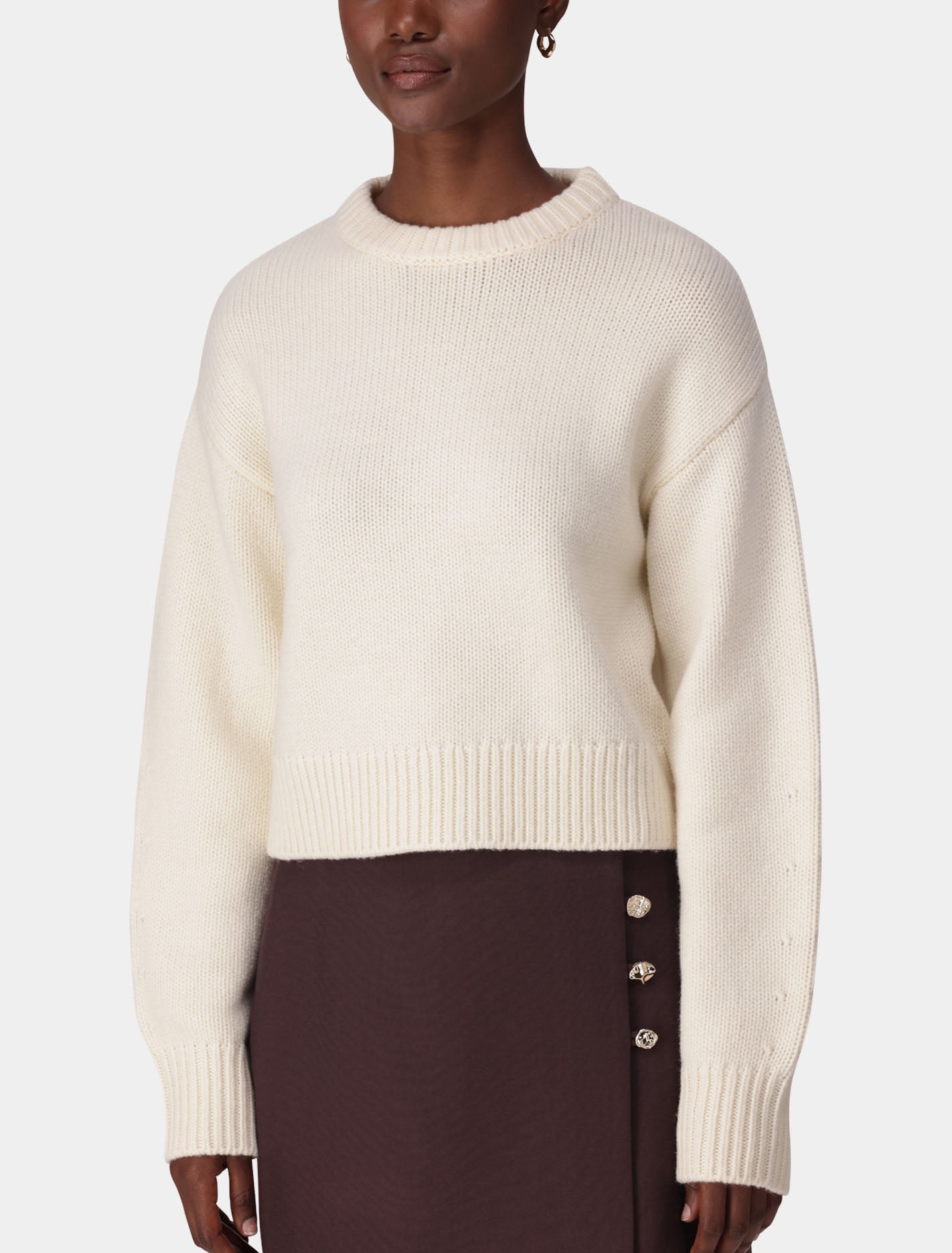 Matilda Knitted Crew Neck Sweater Forever New