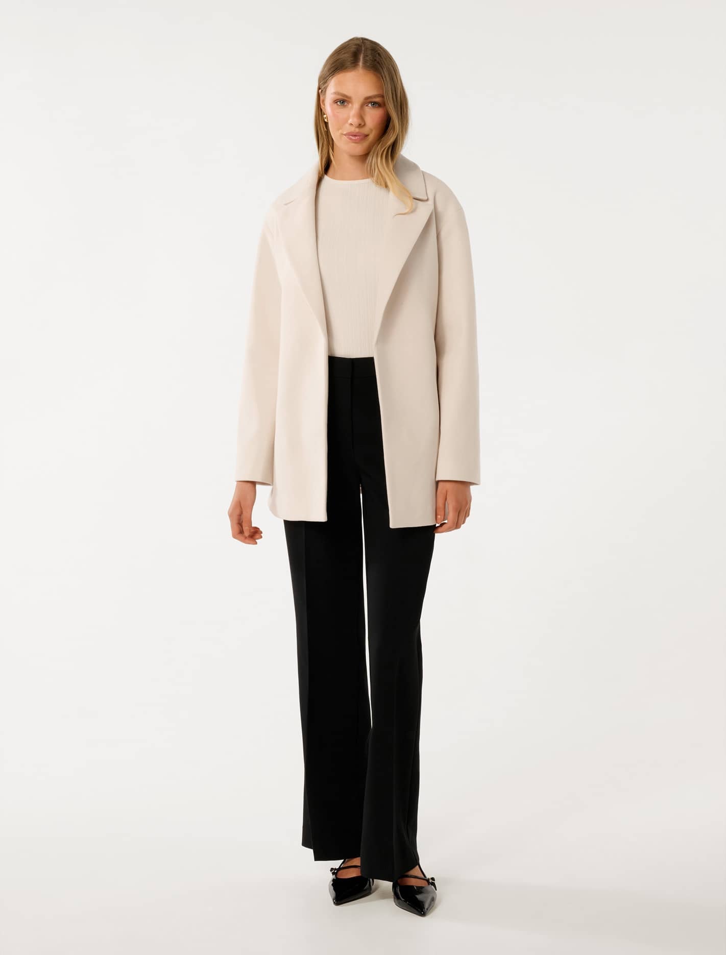 Adele Wrap Coat Forever New