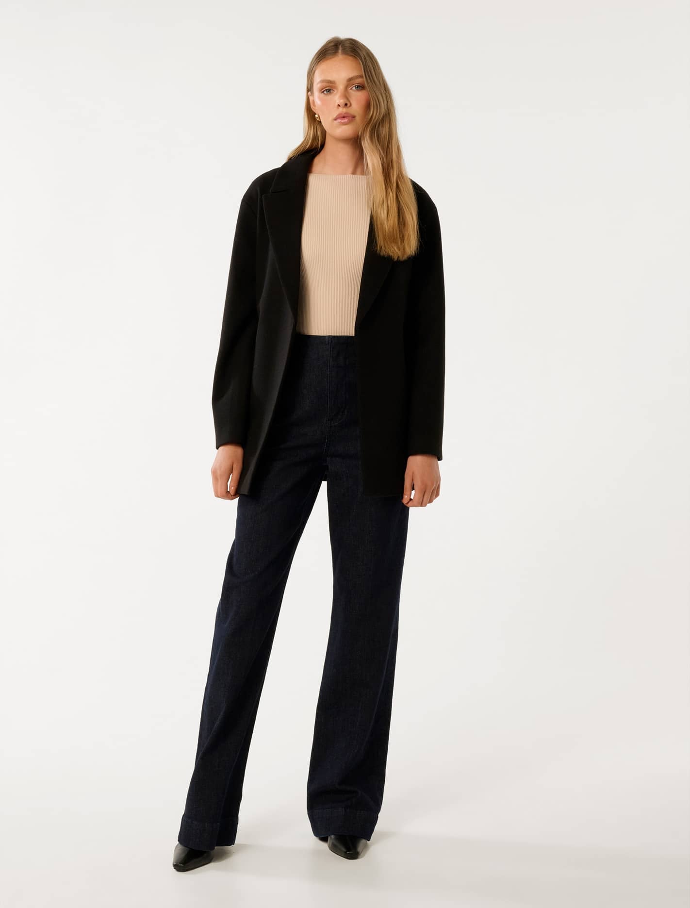 Adele Wrap Coat Forever New