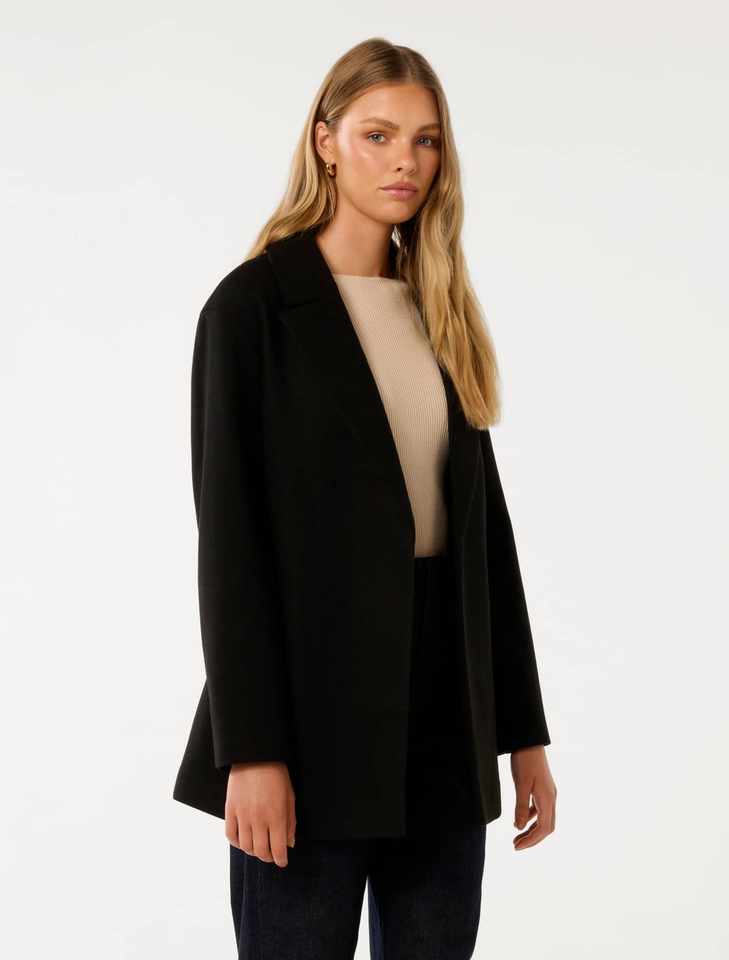 Adele Wrap Coat Forever New