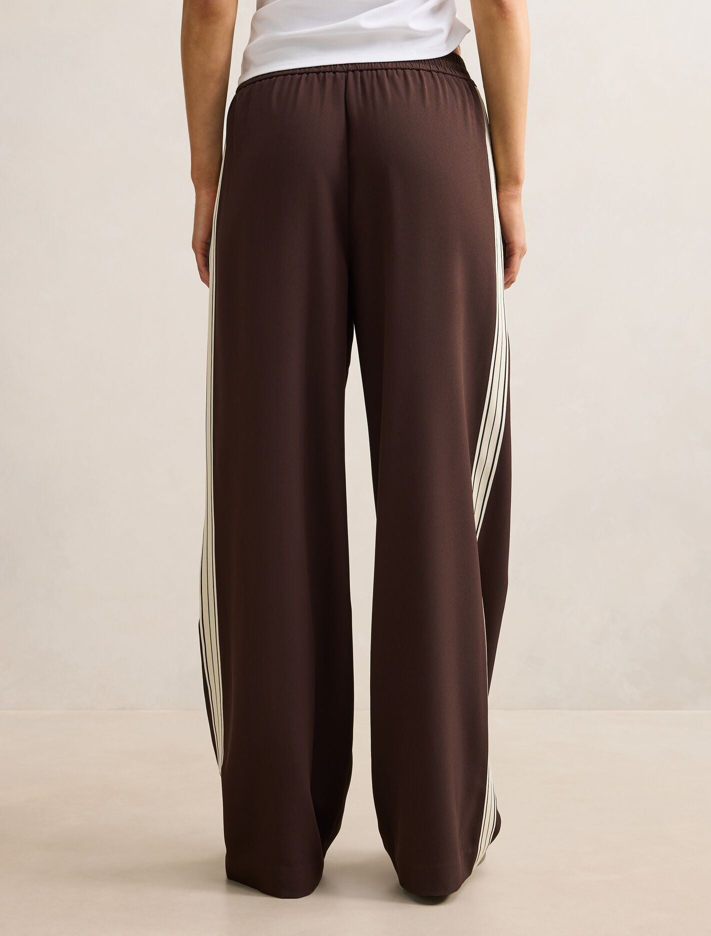 Aleyna Side Stripe Wide Leg Pants