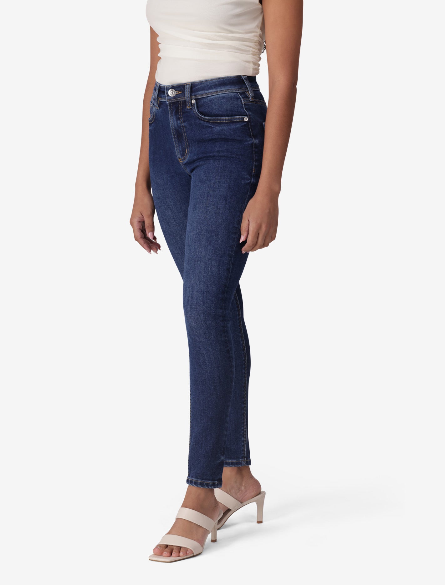 Nala Mid-Rise Skinny Jeans Sun City Resort Forever New