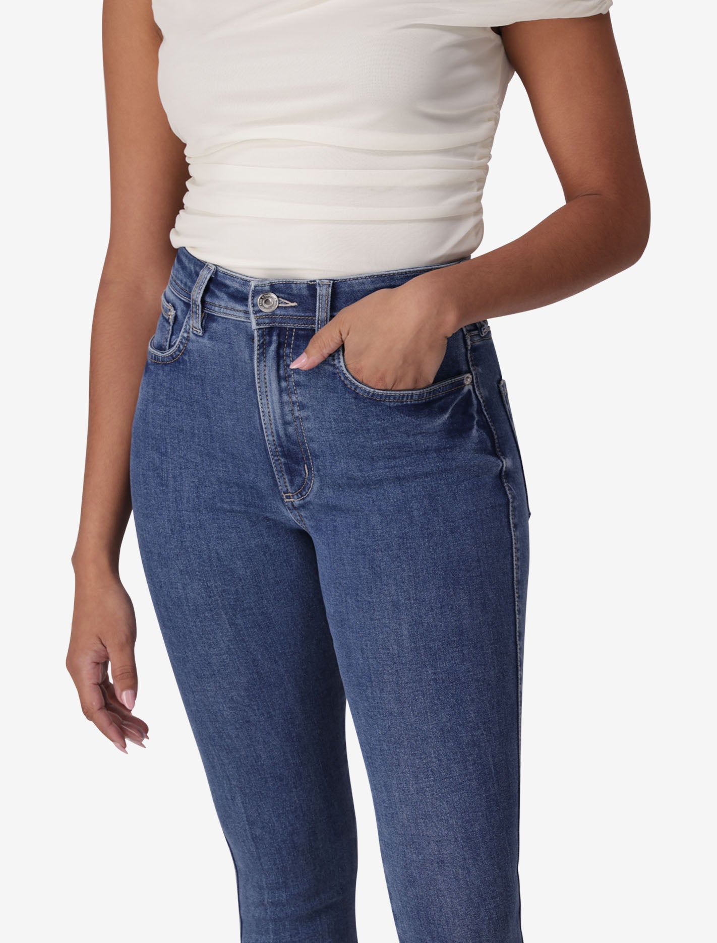 Ashley Mid-Rise Skinny Jeans Forever New