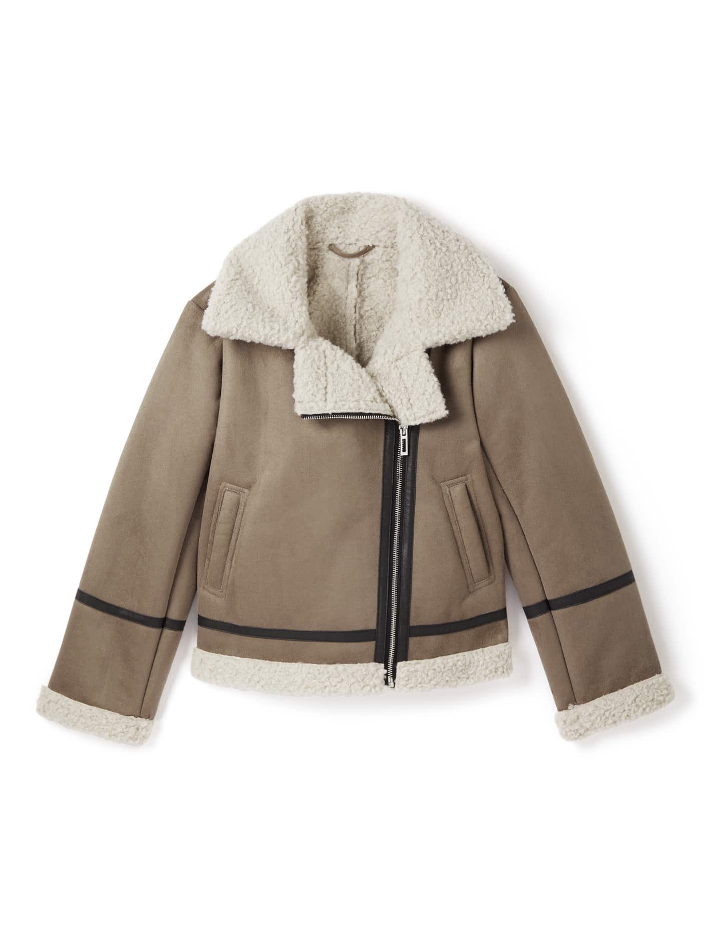 Macy Teen Aviator Jacket Forever New