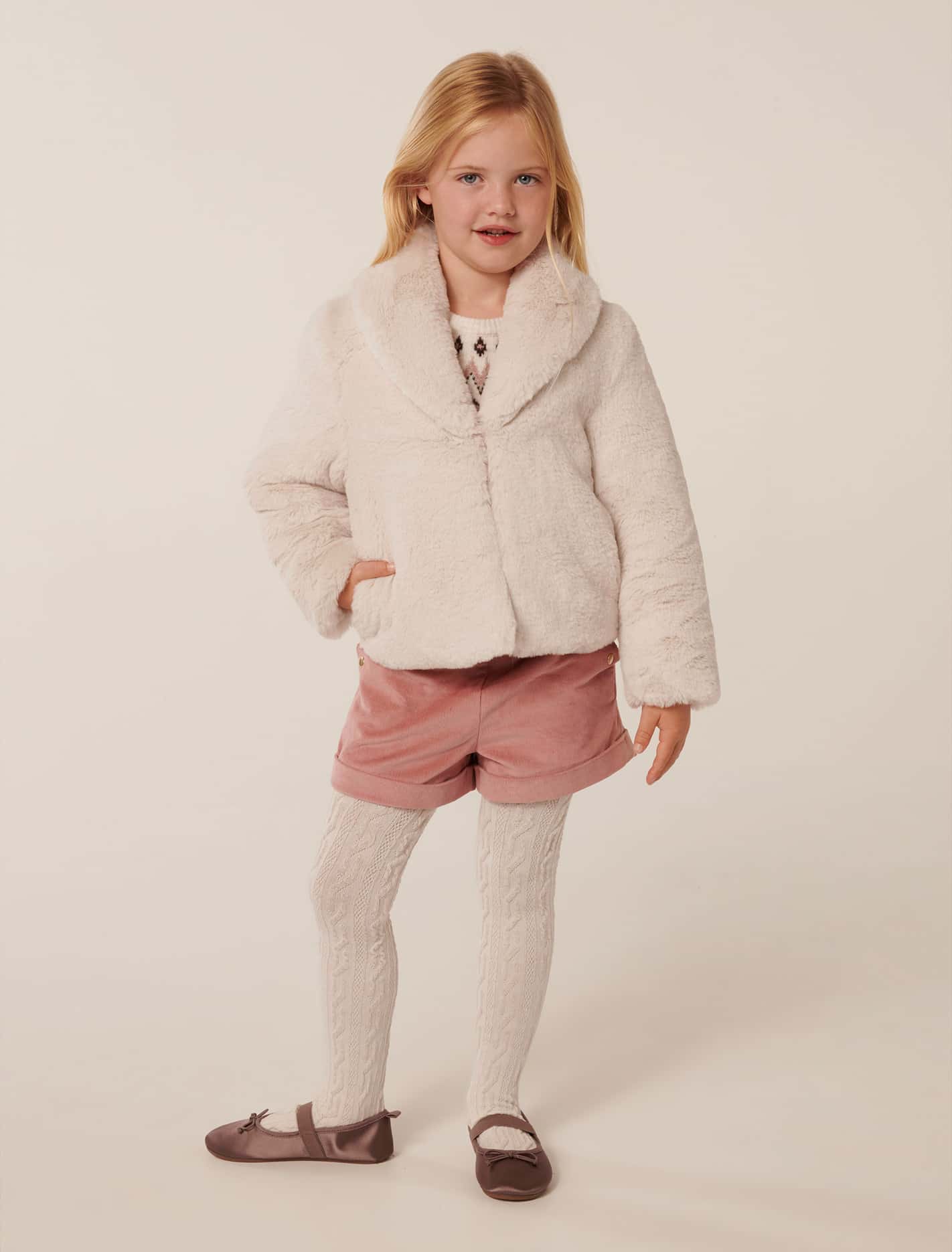 Ravenna Girls Fur Jacket Forever New