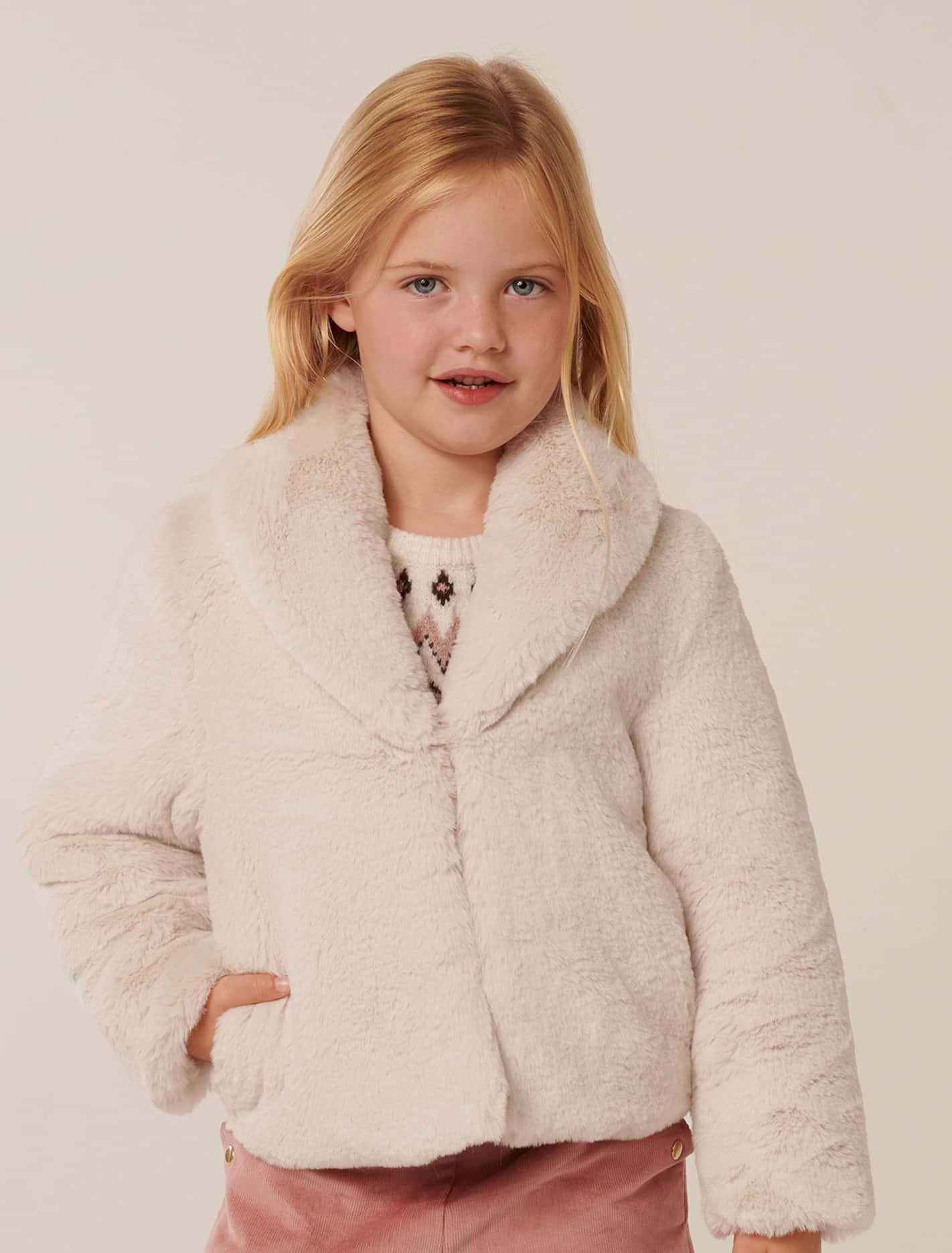Ravenna Girls Fur Jacket