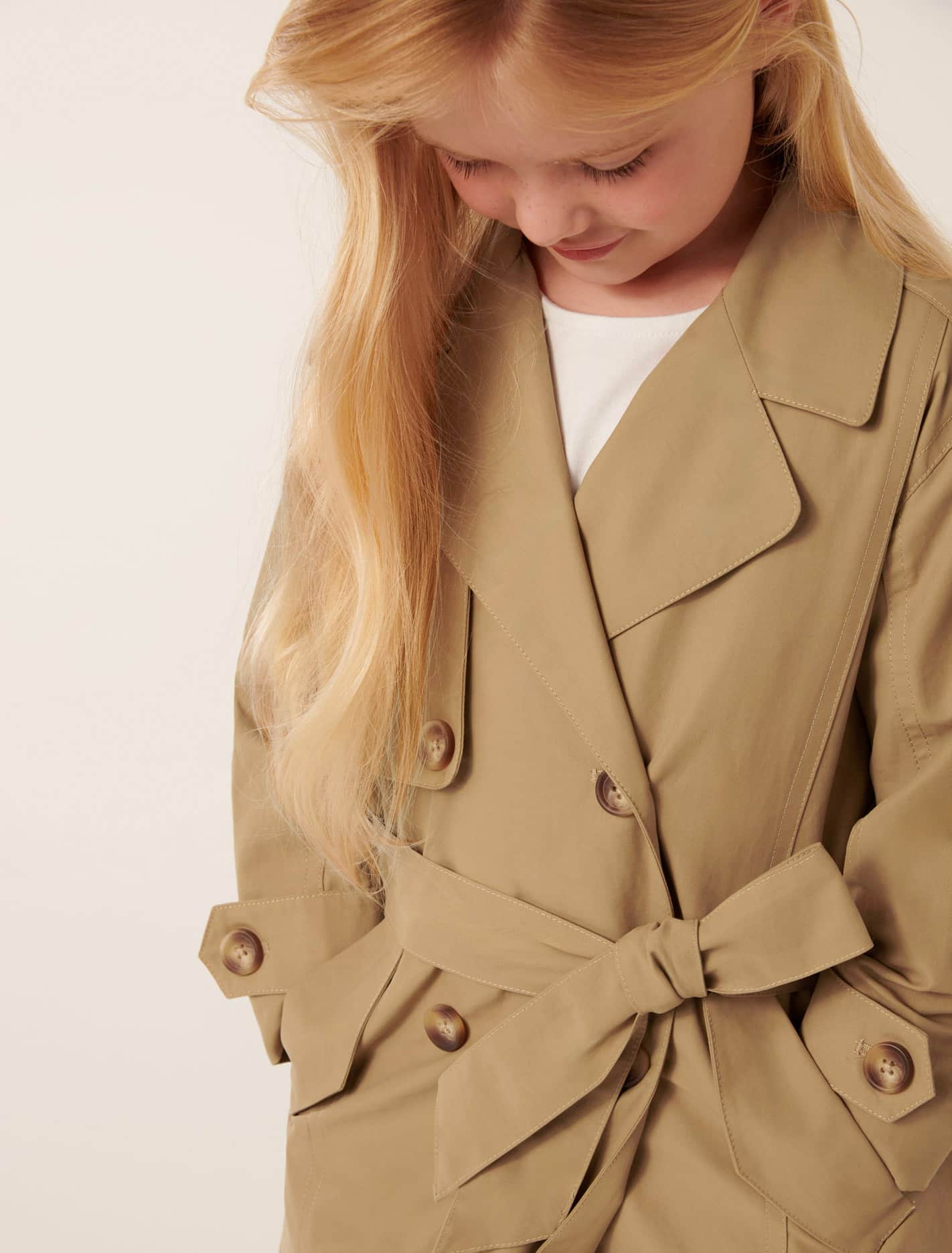 Ilaria Girls Trench Coat Forever New