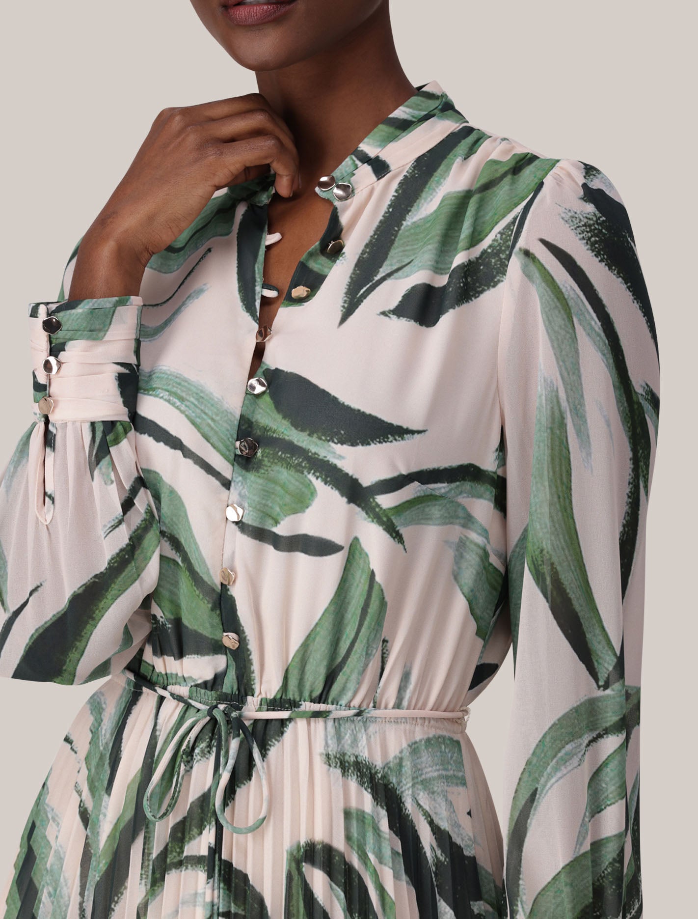 Annabel Button Through Midi Dress Forever New