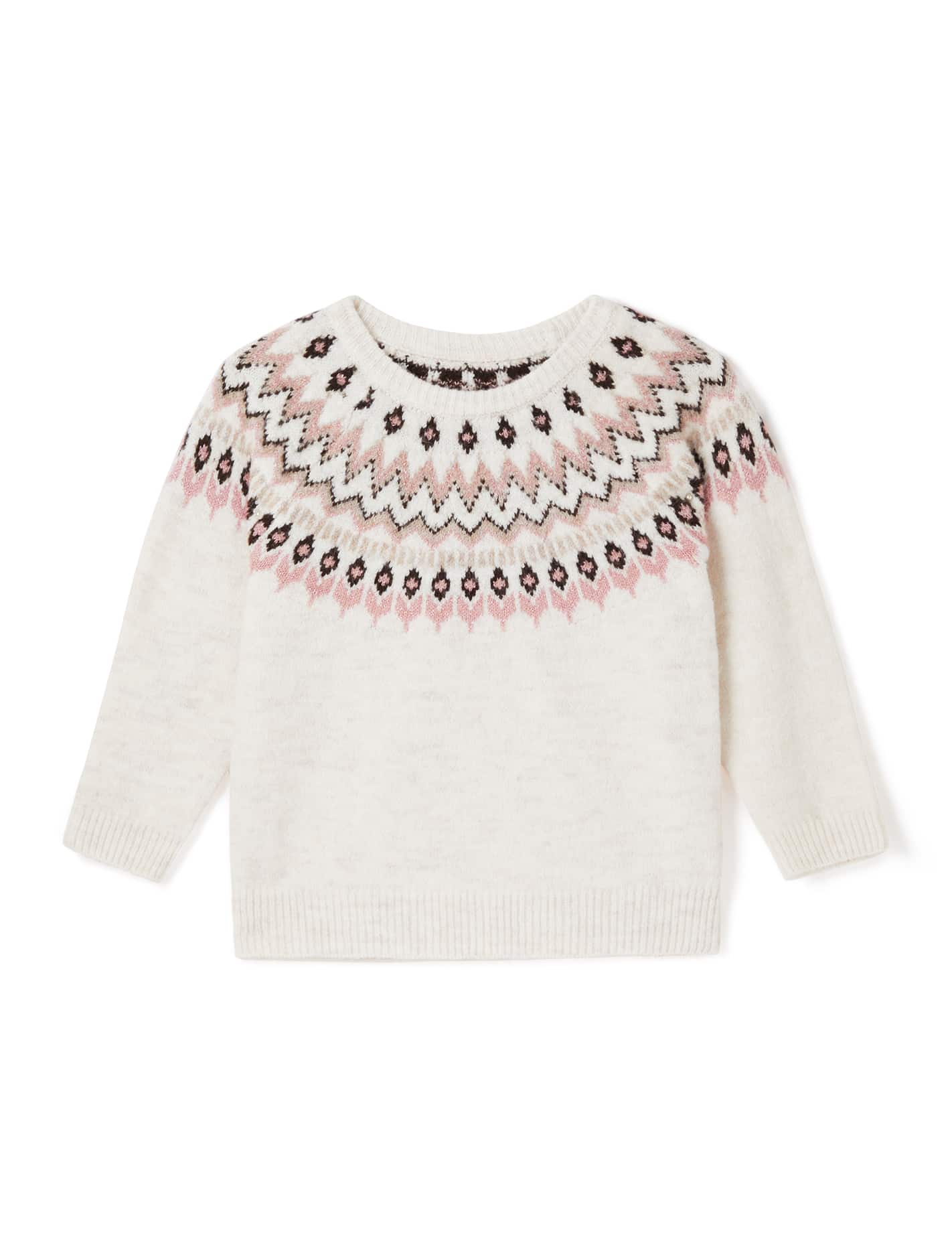 Rumi Girls Fairisle Knit Top Forever New