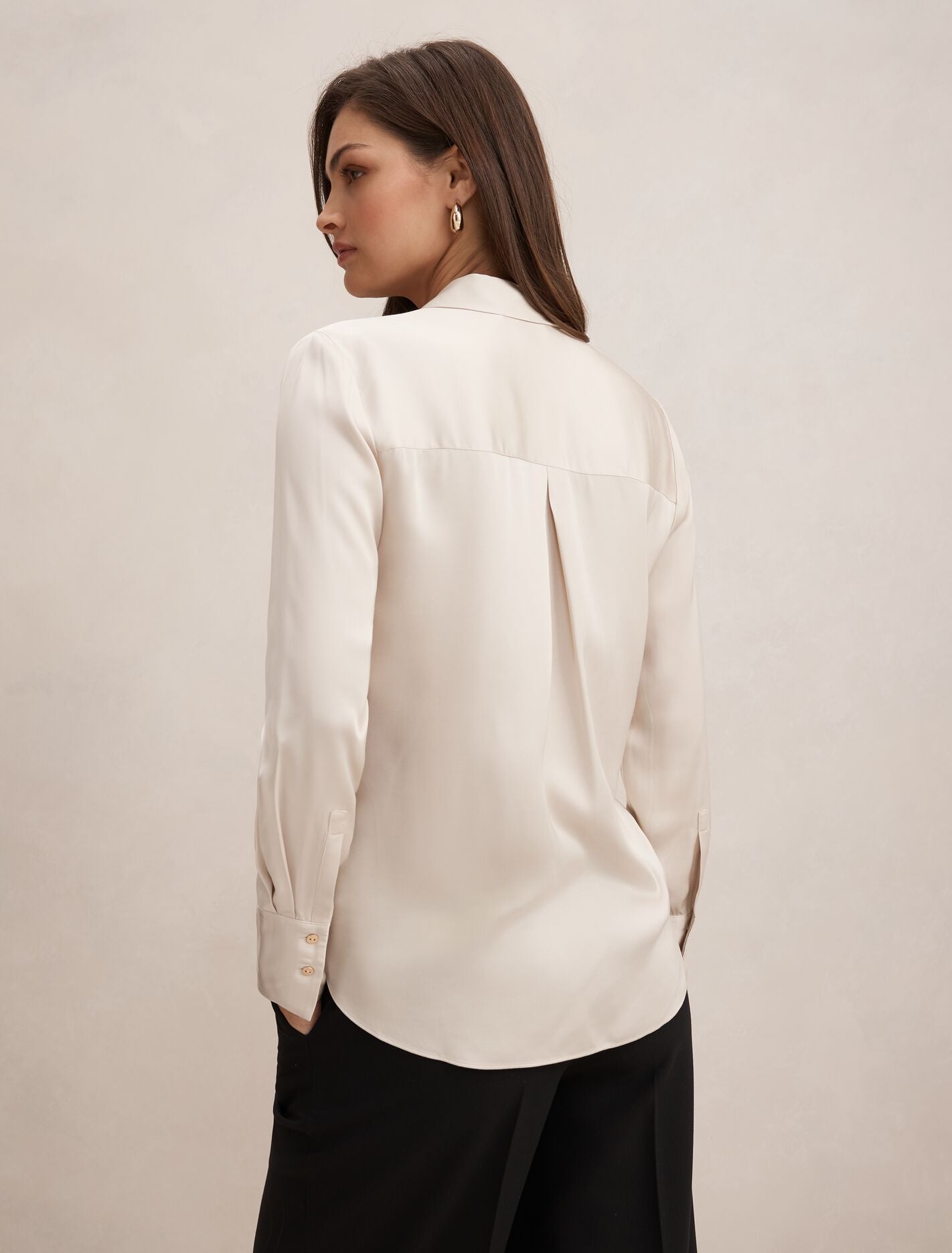Coco Satin Shirt Forever New