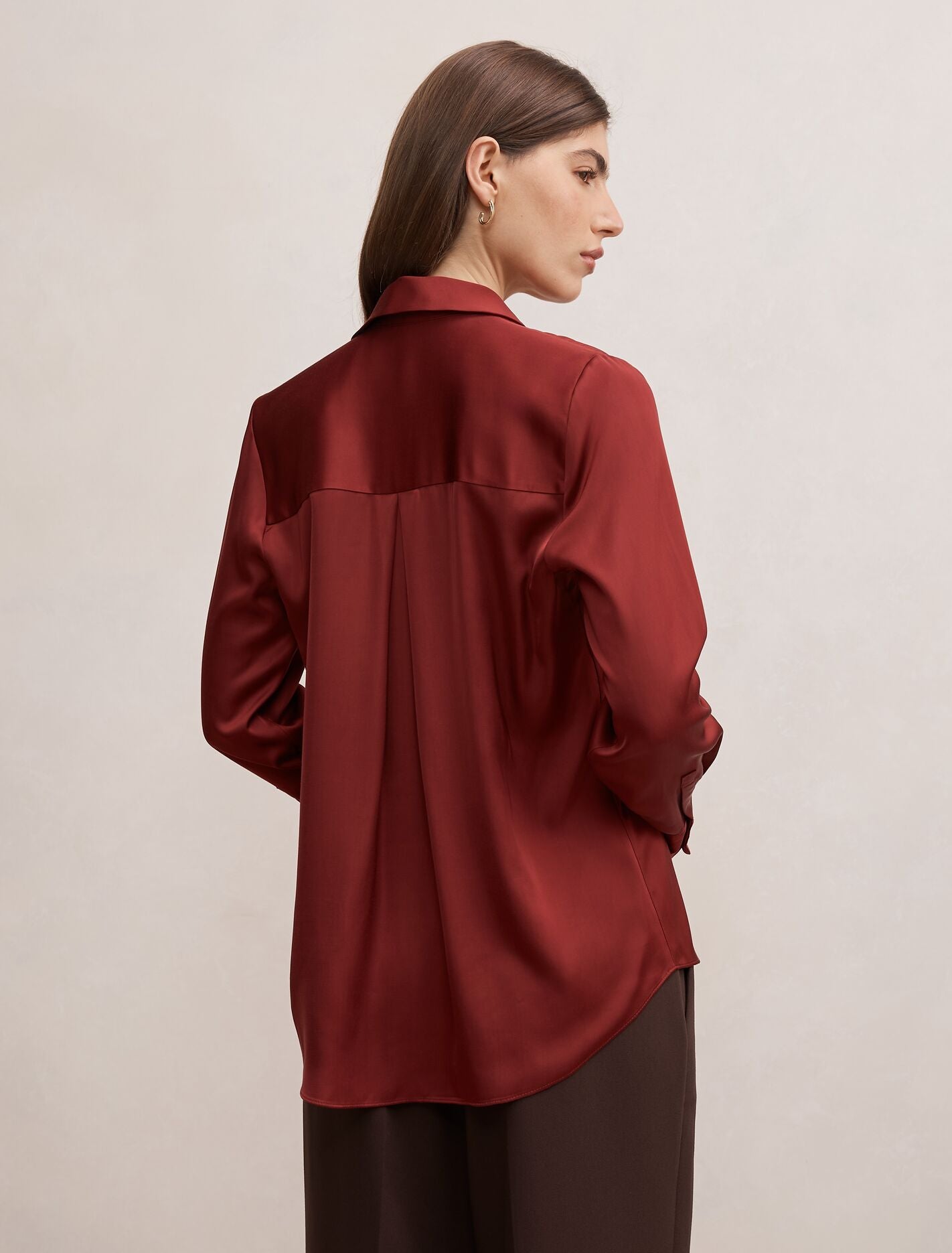 Coco Satin Shirt Forever New