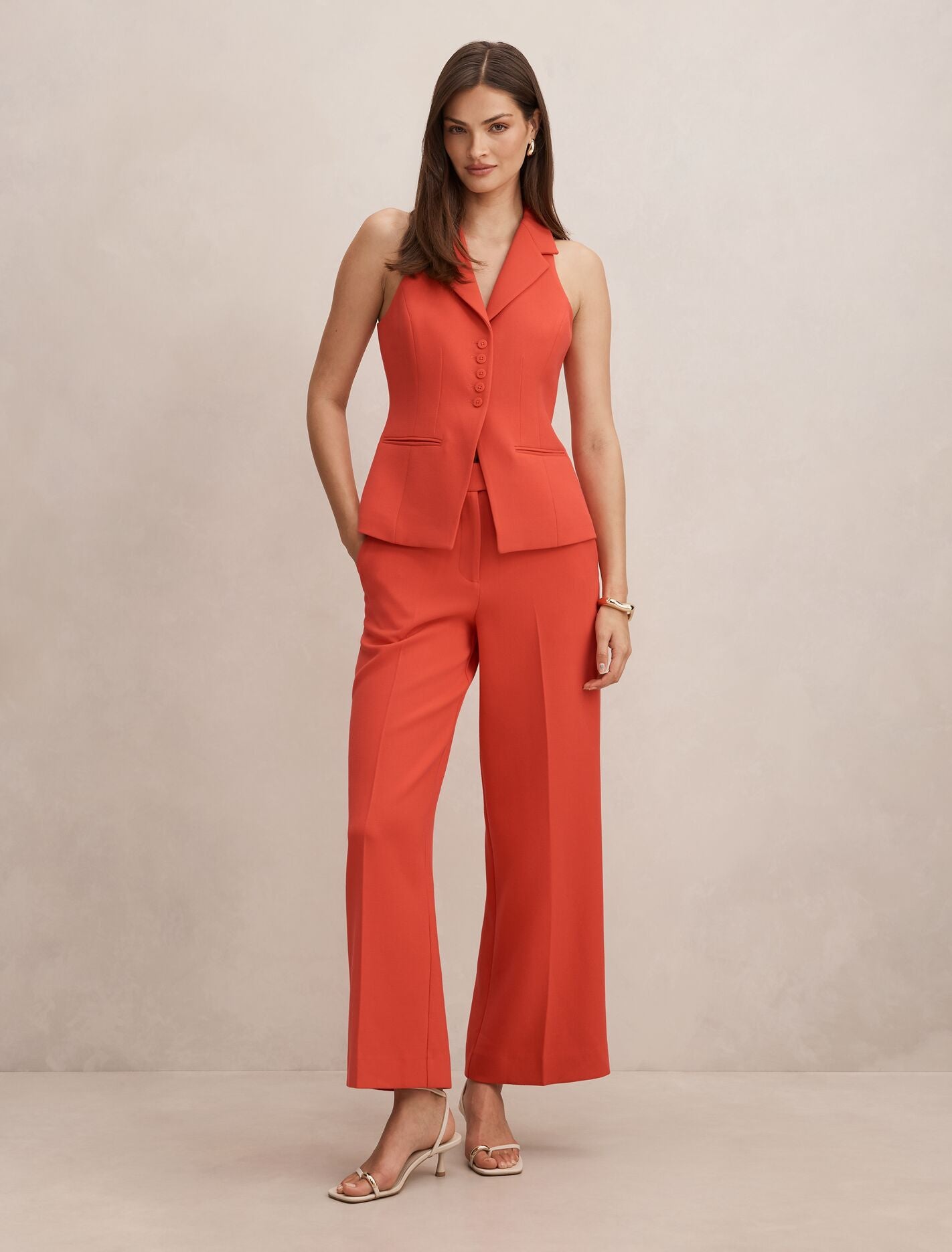 Noelle Halter Waistcoat Forever New