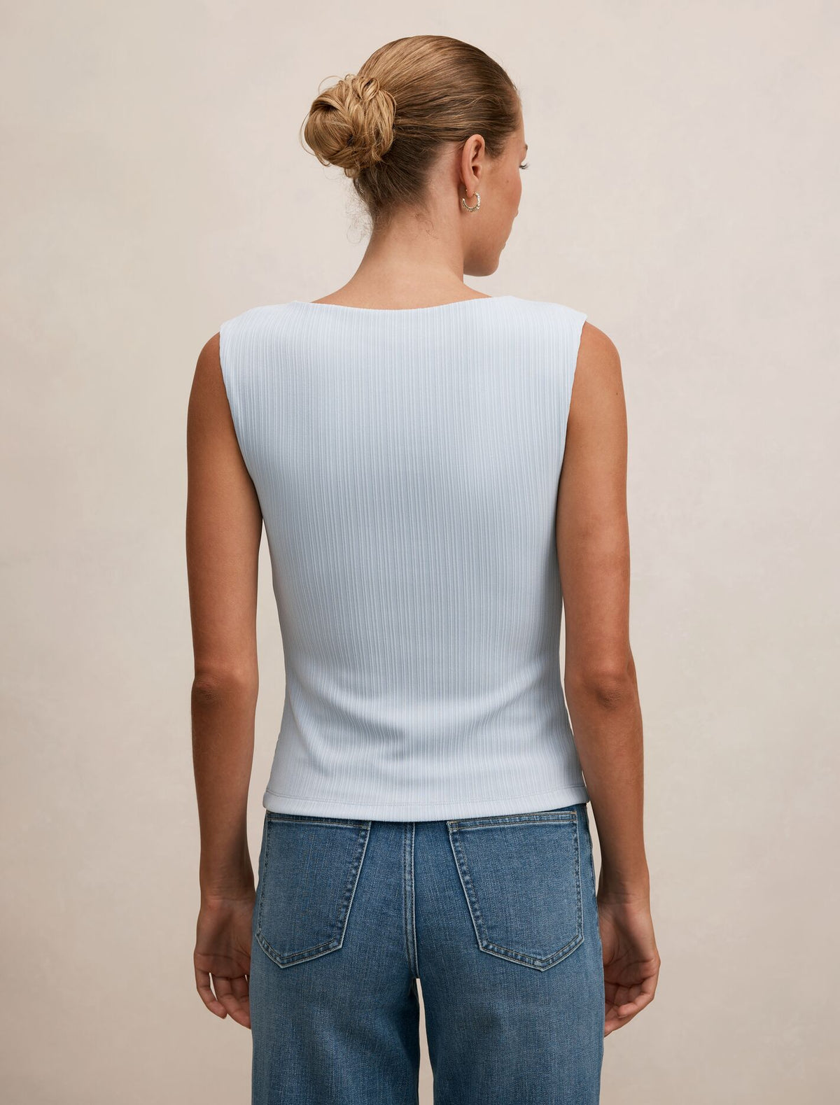 Frankie Boat Neck Tank Top Forever New
