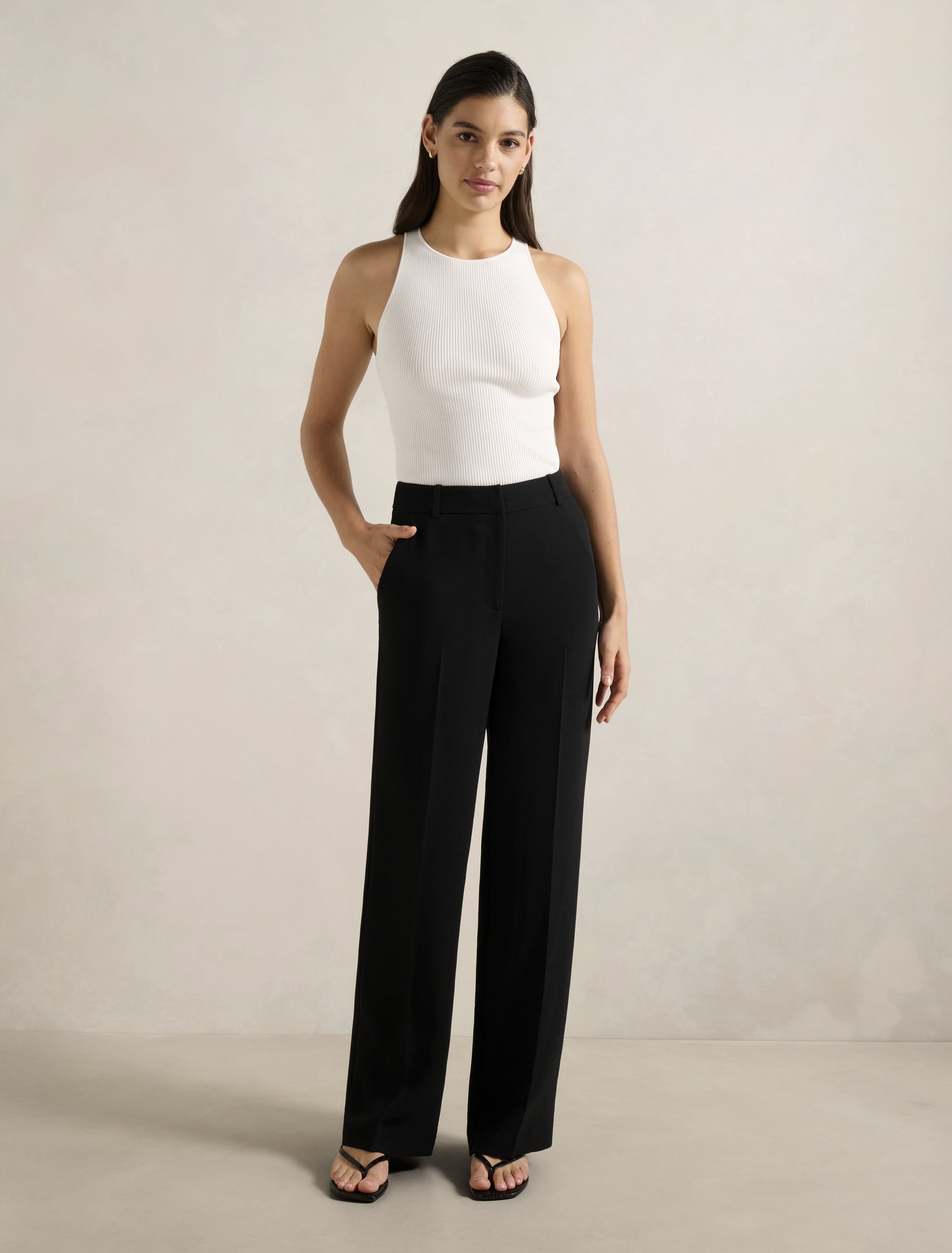 Dahlia Straight Leg Pants Forever New