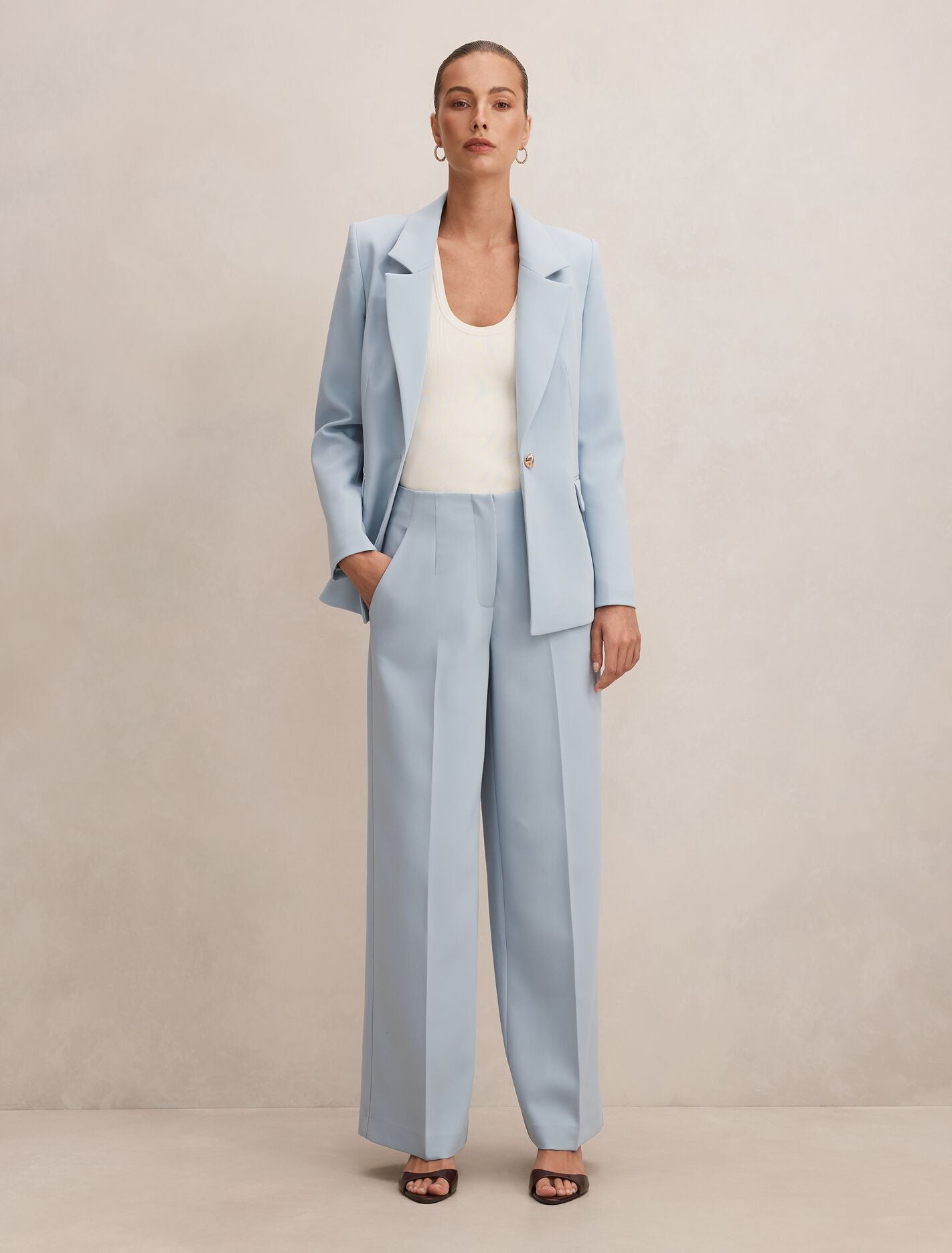 Lee Wide Leg Pants Forever New