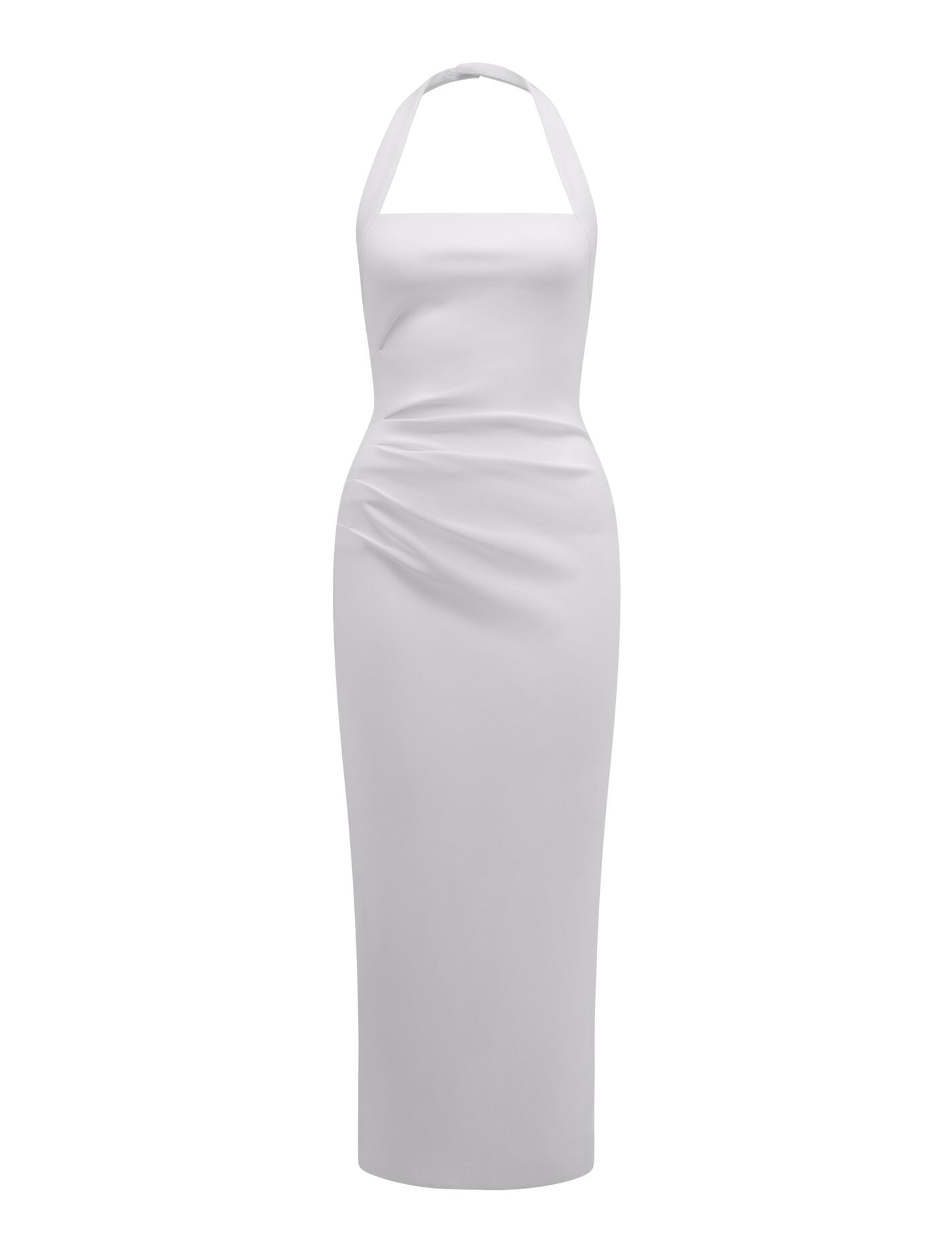 Georgie Halter Ruched Bodycon Dress Forever New
