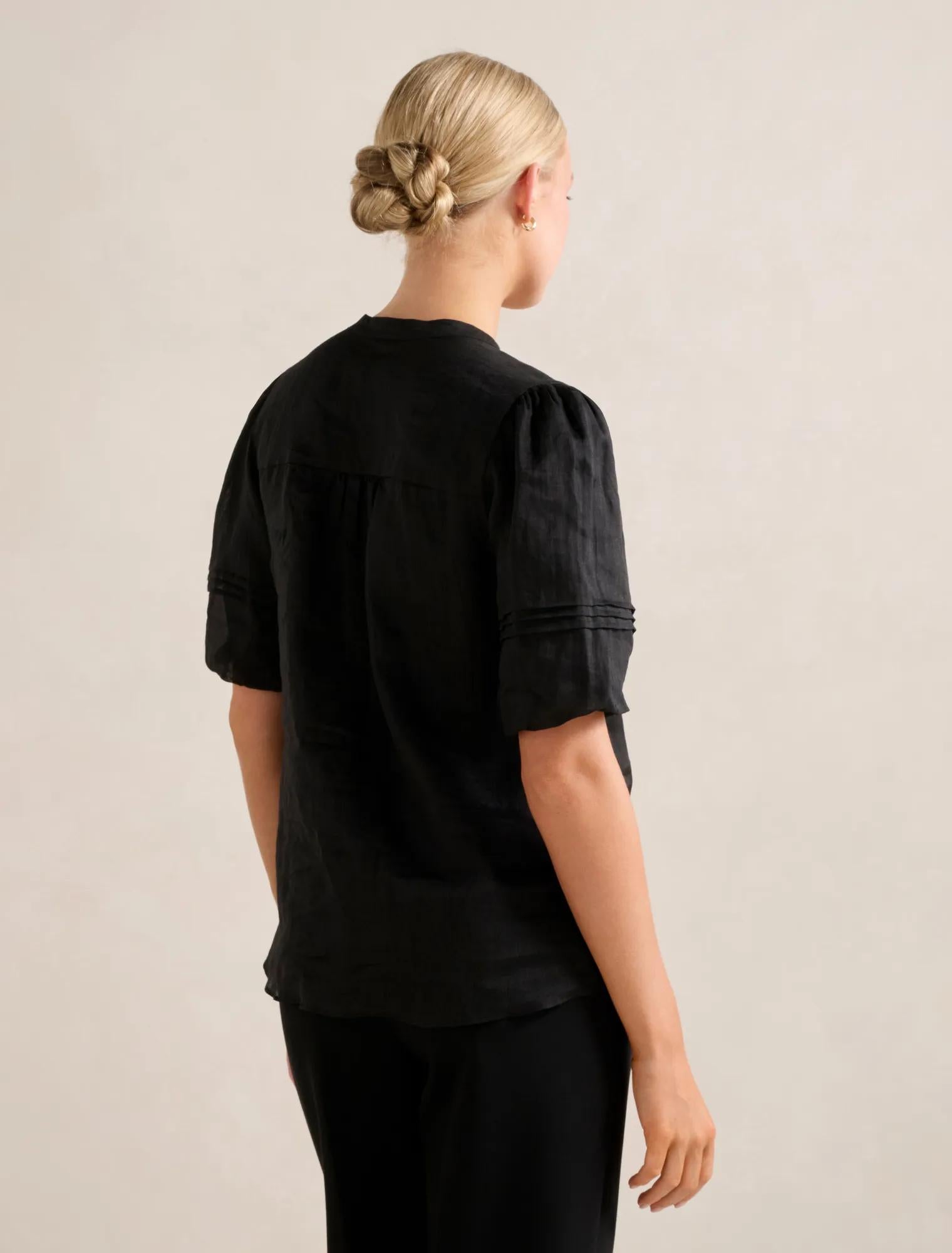 Mariella Pintuck Blouse