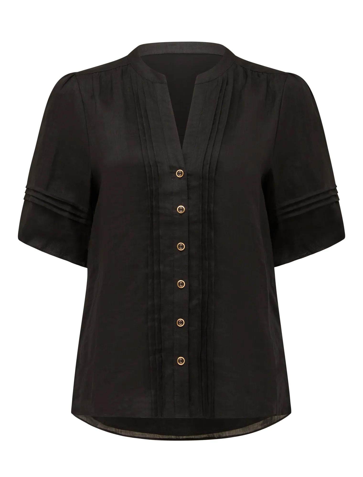 Mariella Pintuck Blouse