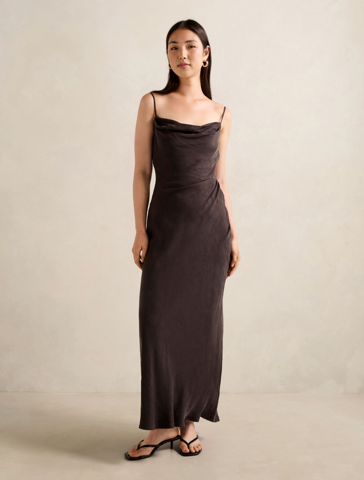 Zoe Cupro Midi Dress
