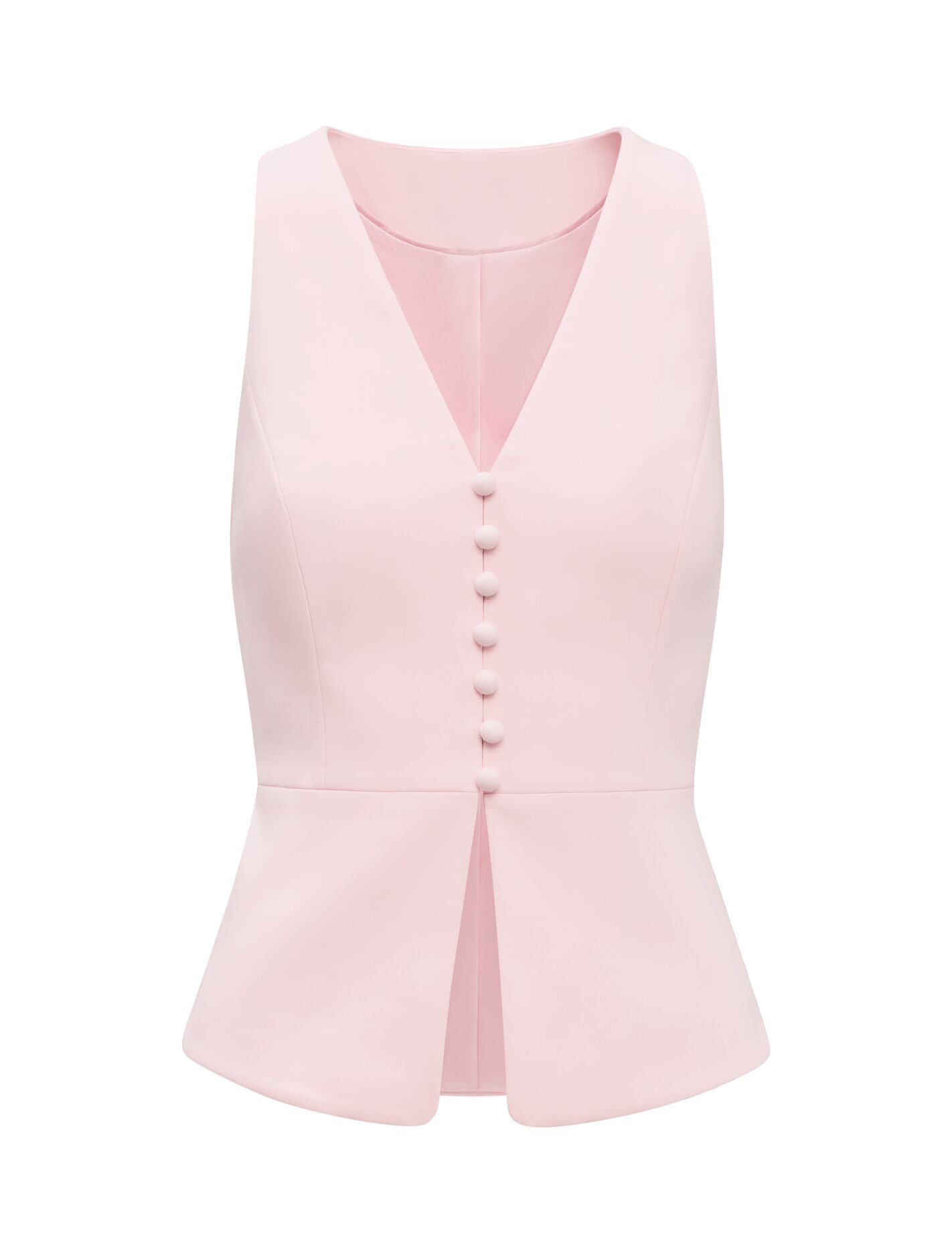 Winslet Waistcoat Soft Pink Suit Forever New