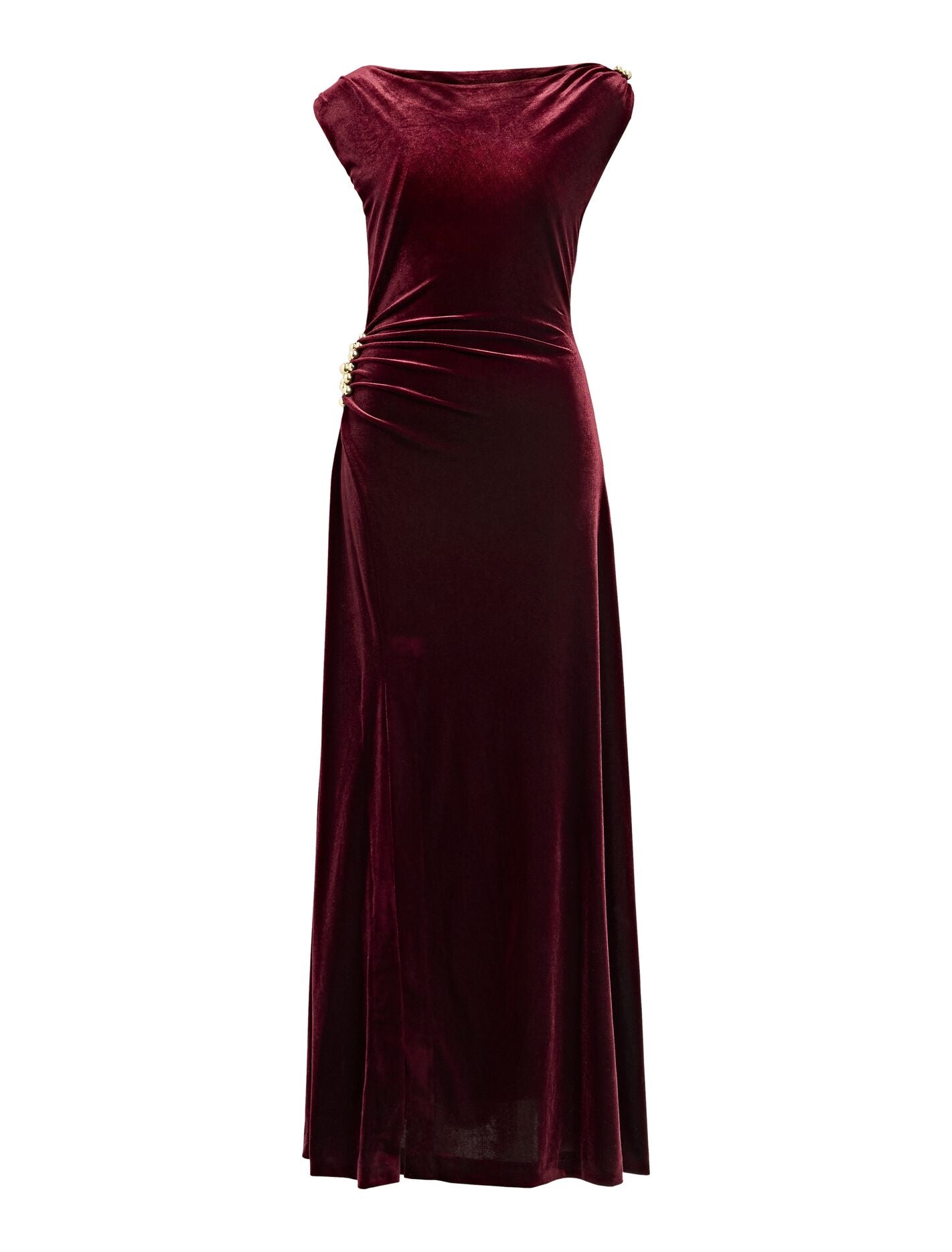 Winslet Off Shoulder Velvet Dress Forever New