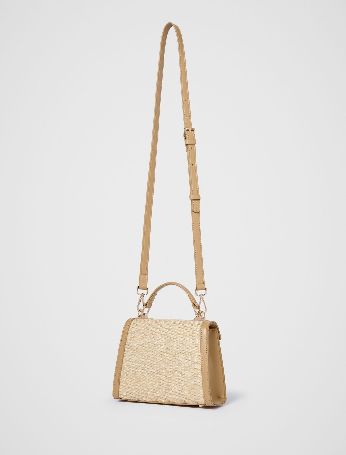Talia Woven Top Handle Bag Forever New