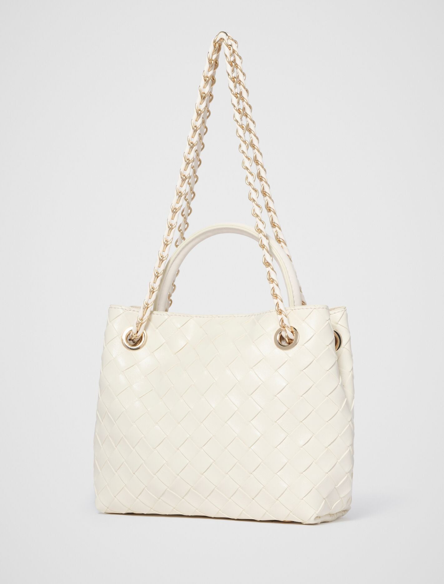 Lillian Weave Small Tote Bag Forever New