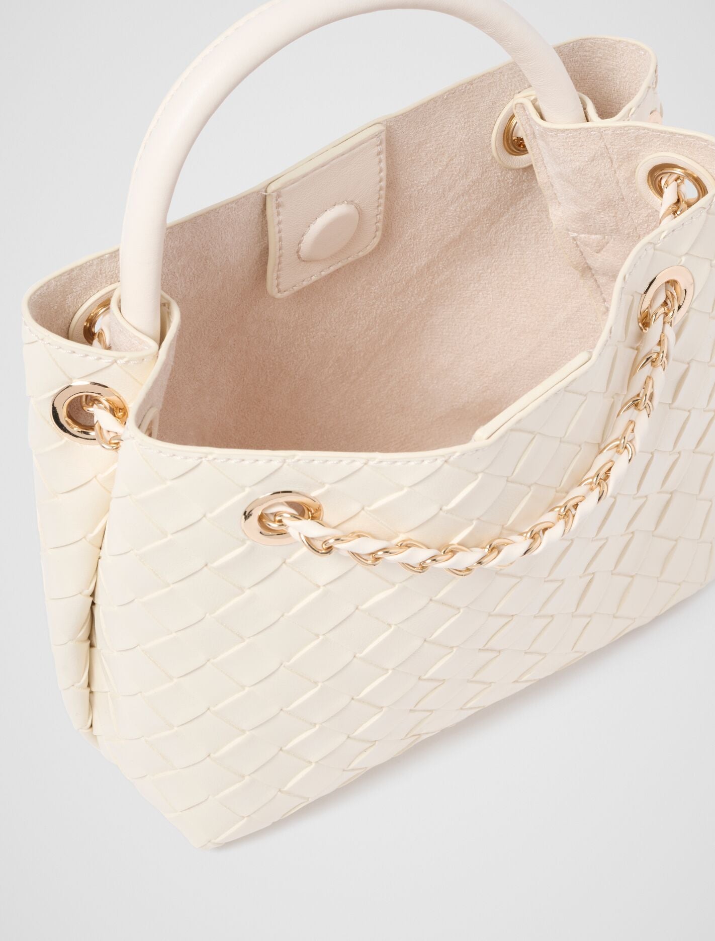 Lillian Weave Small Tote Bag Forever New