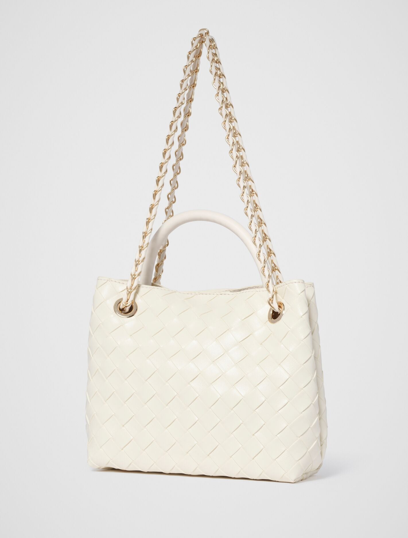 Lillian Weave Small Tote Bag Forever New