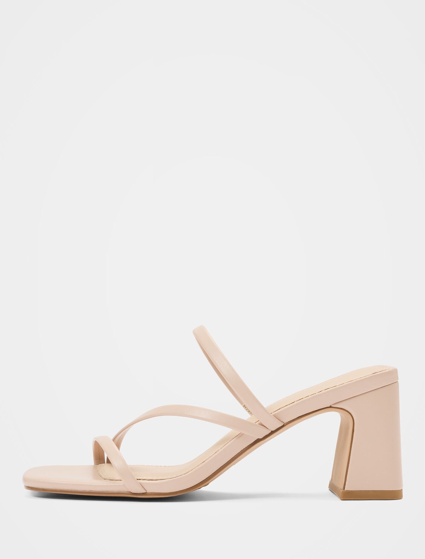 Simone Strappy Mule Block Heel Forever New