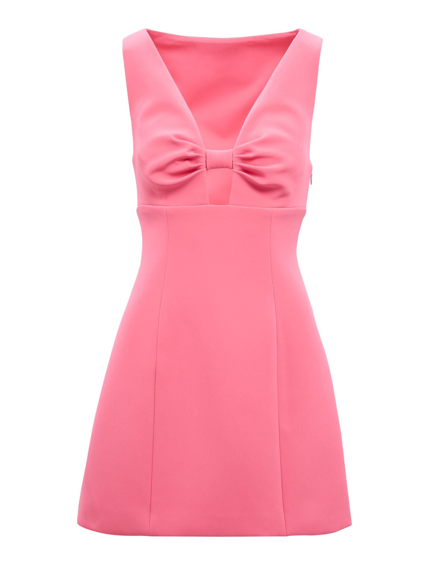 Indigo Knot Front Mini Dress Forever New