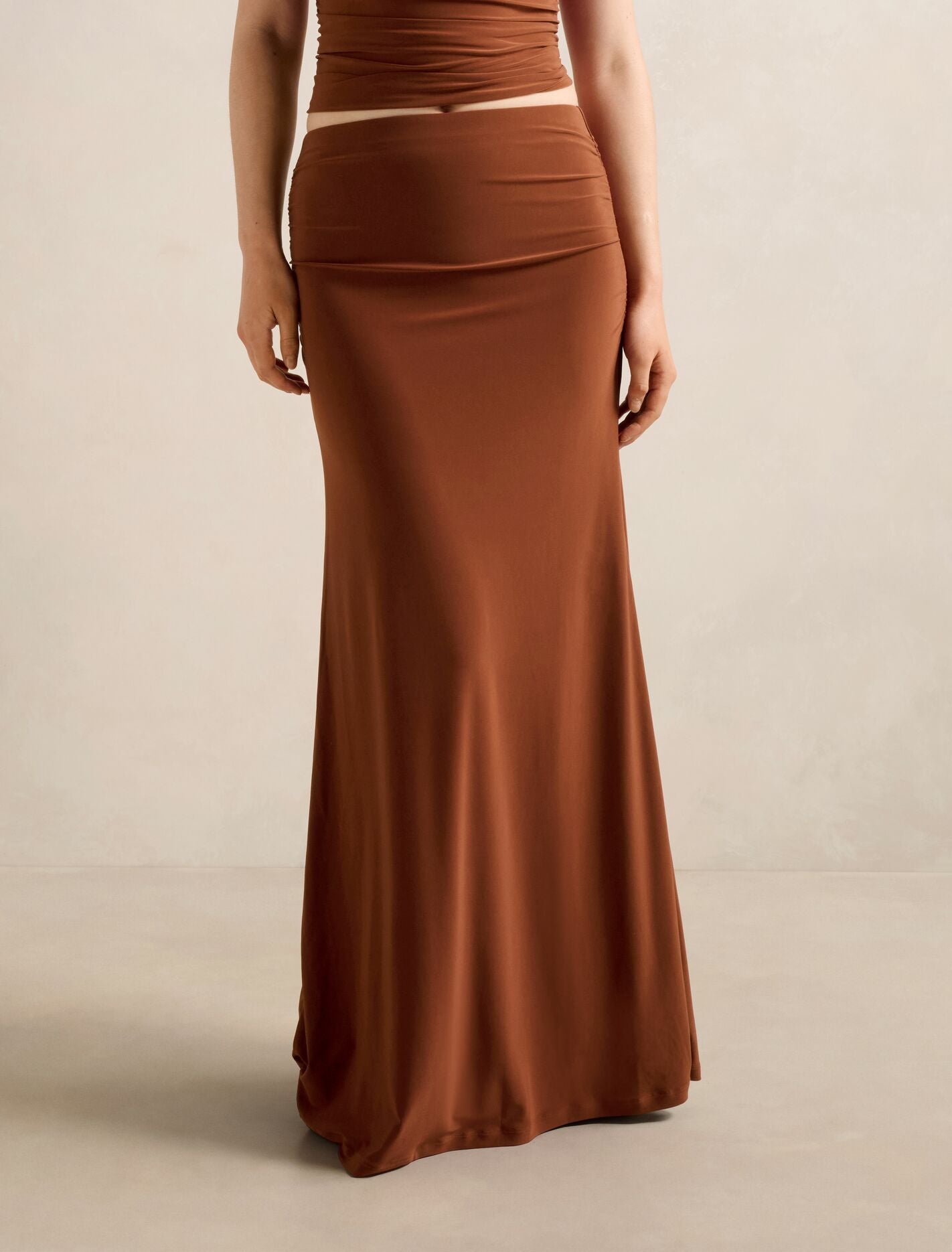 Mimi Flute Maxi Skirt Paprika Co-Ord Forever New