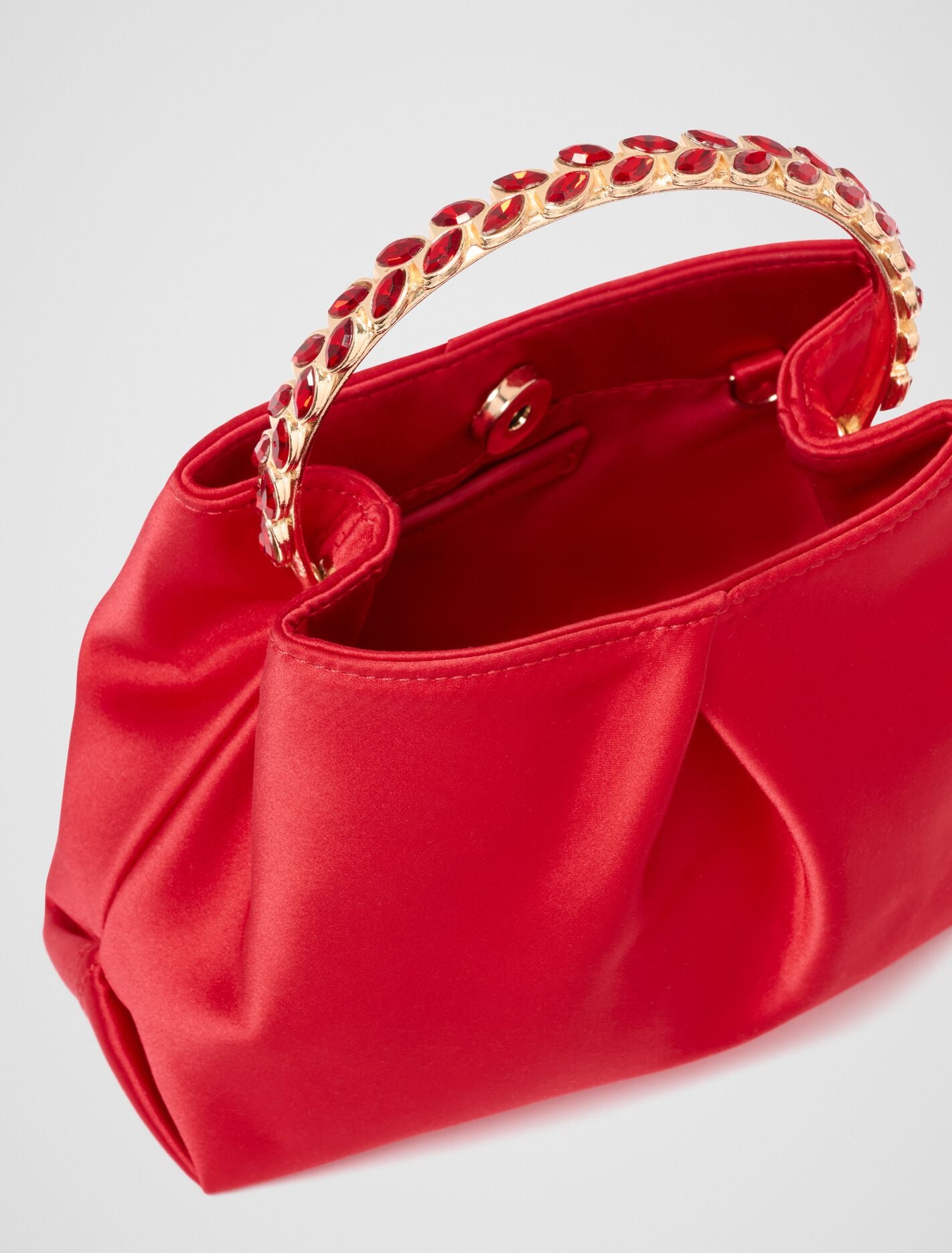 Juniper Jewel Handle Soft Clutch Forever New