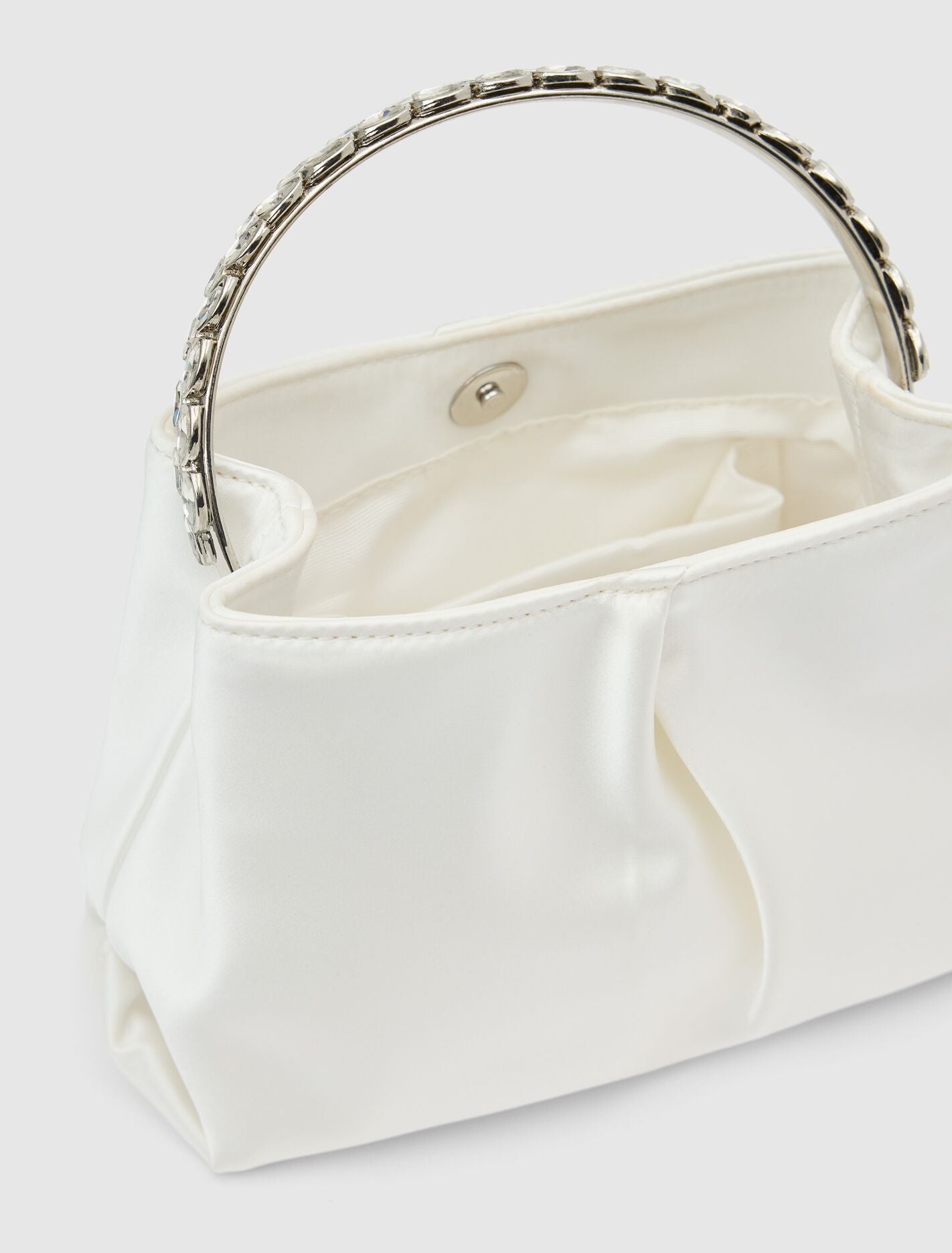 Juniper Jewel Handle Soft Clutch Forever New
