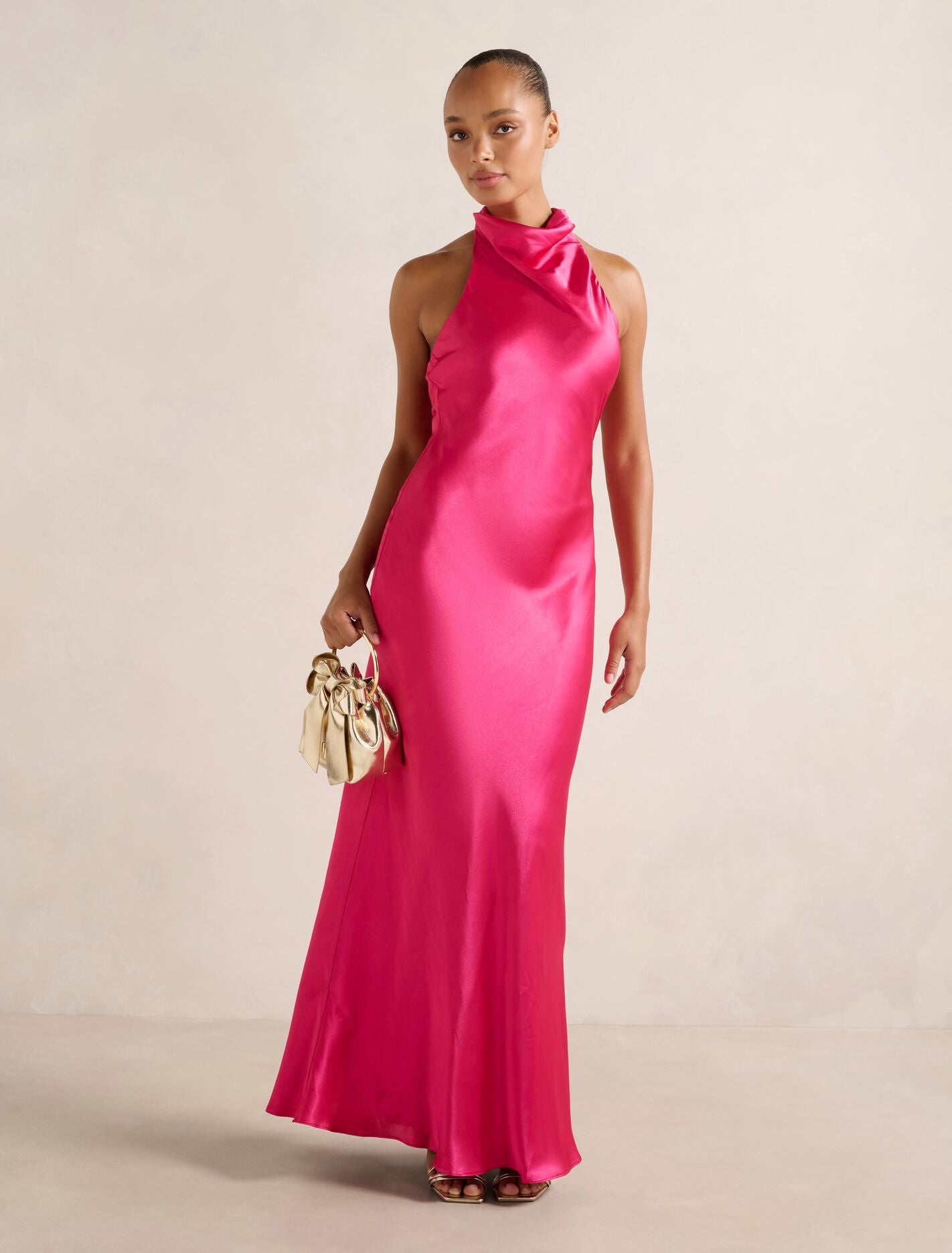 pink dresses south africa Satin Flower Girl Multiway Infinity Dress