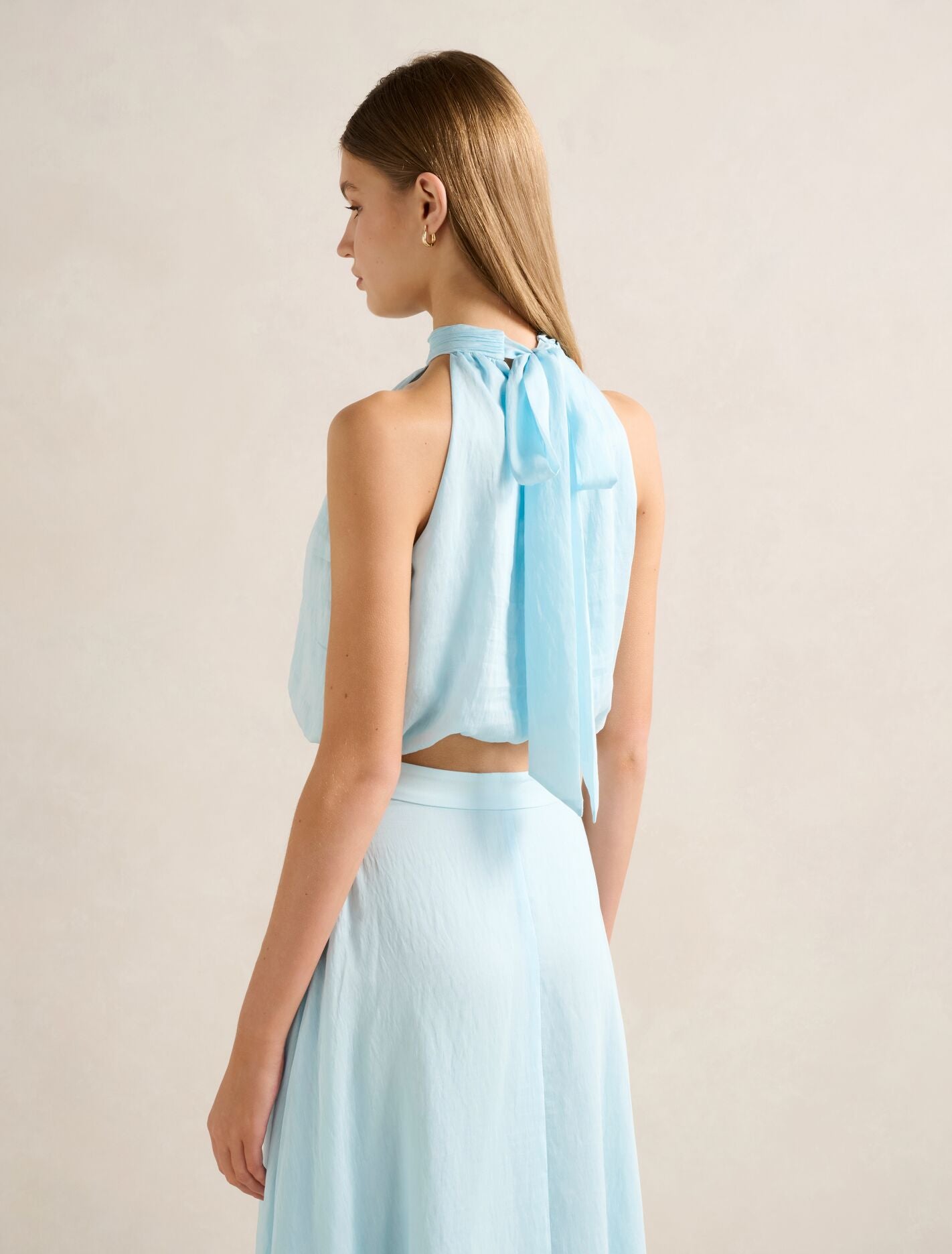 Maisie Halter Tie Up Top