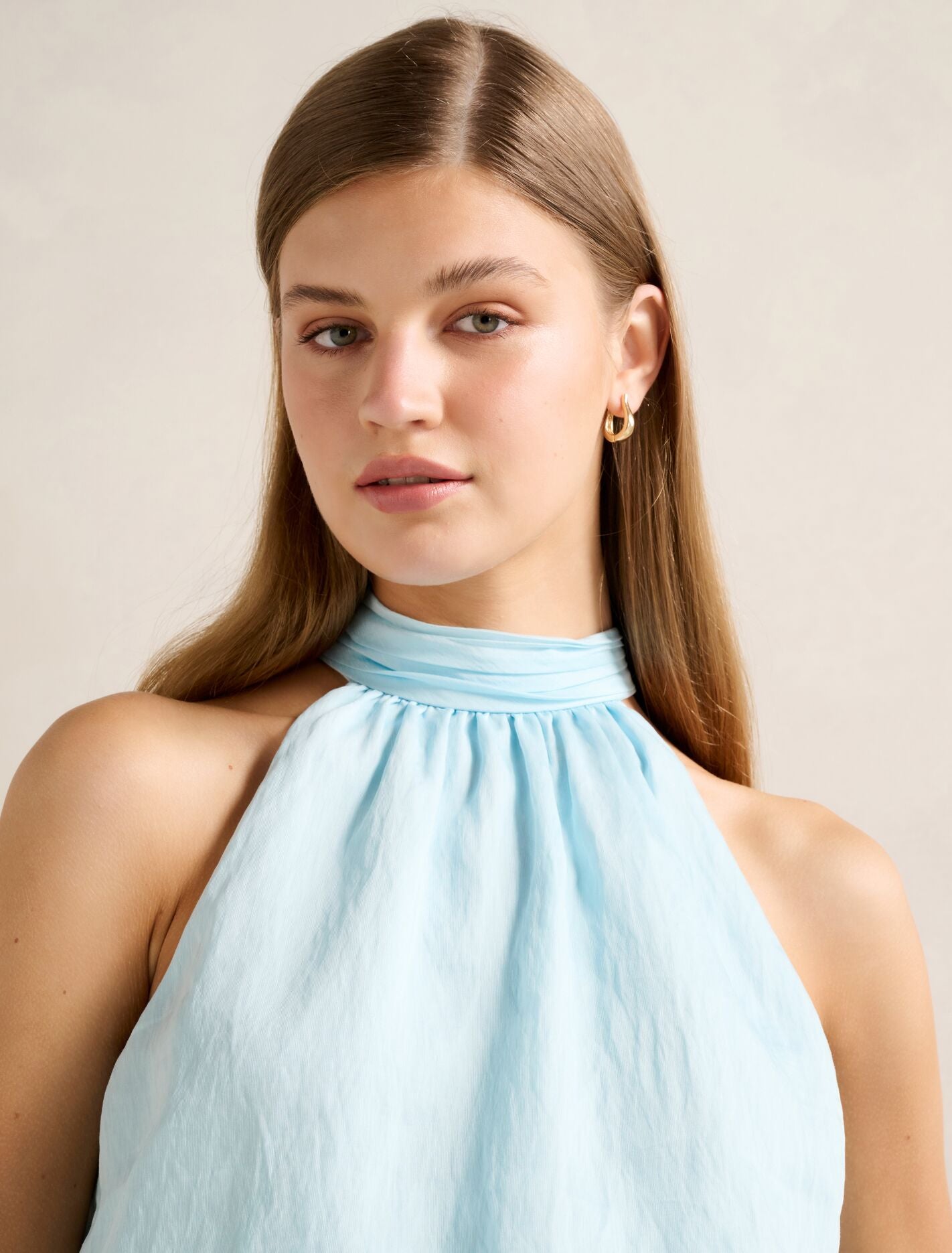 Maisie Halter Tie Up Top