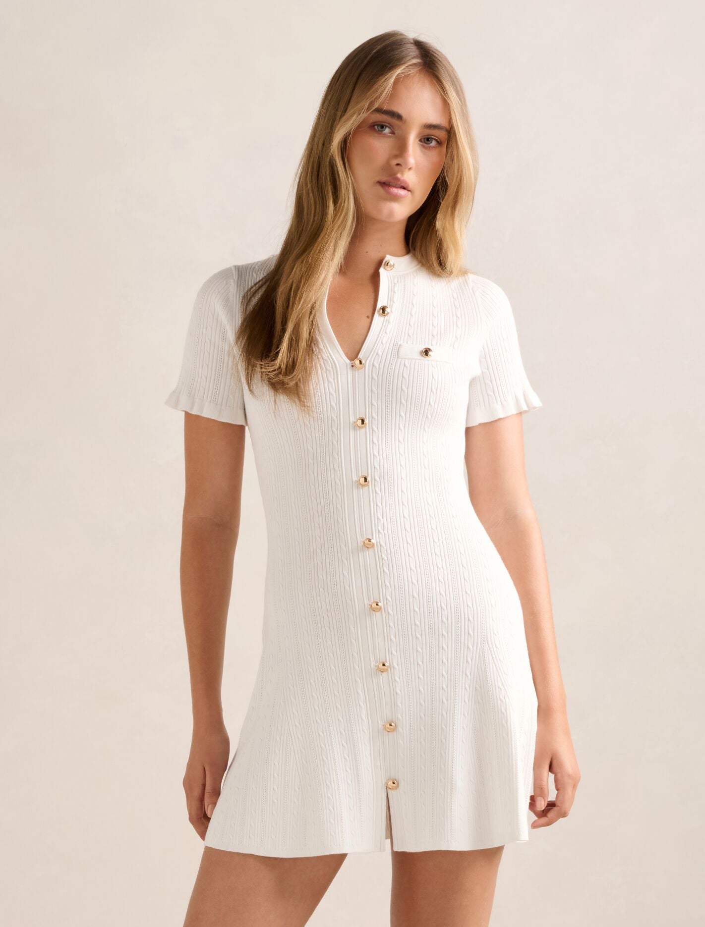 mini dress spaghetti strap Pink Spaghetti Strap A Line Mini Dress S