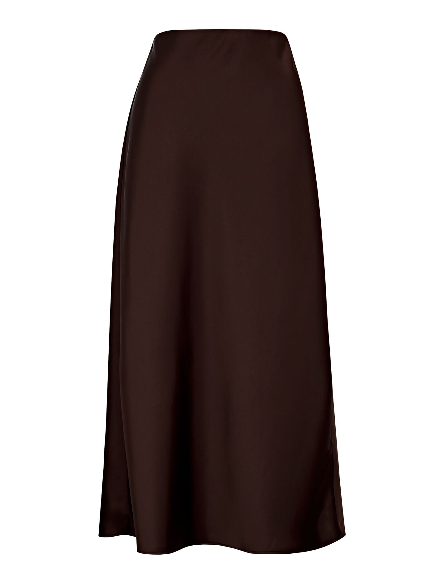Sally Satin Column Midi Skirt Forever New