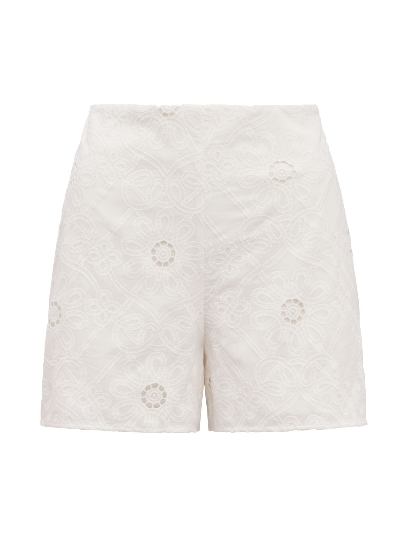 Bridie Embroidery Shorts Porcelain Co-ord Forever New